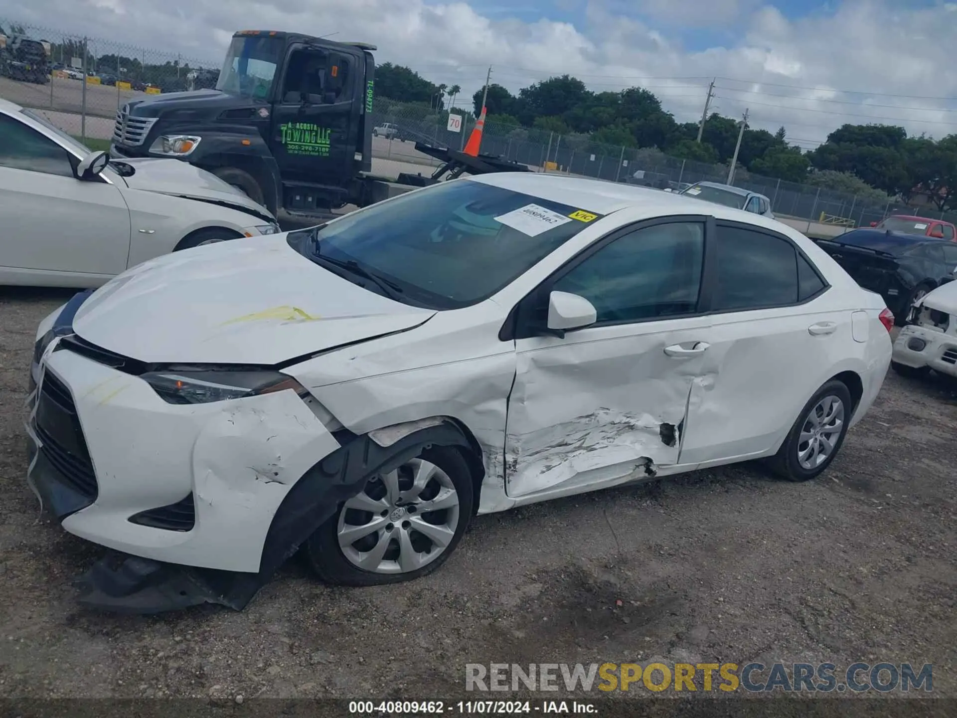 6 Photograph of a damaged car 2T1BURHEXKC192408 TOYOTA COROLLA 2019