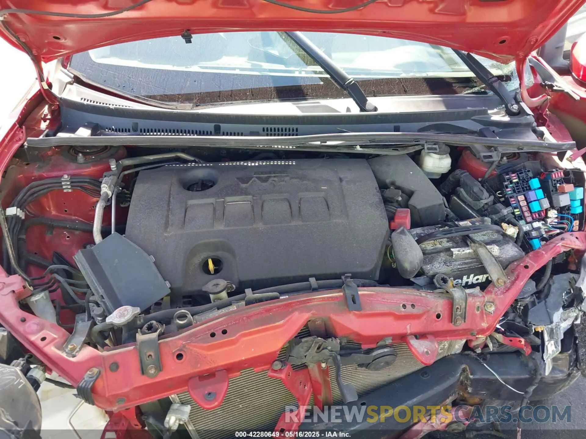 10 Photograph of a damaged car 2T1BURHEXKC192487 TOYOTA COROLLA 2019