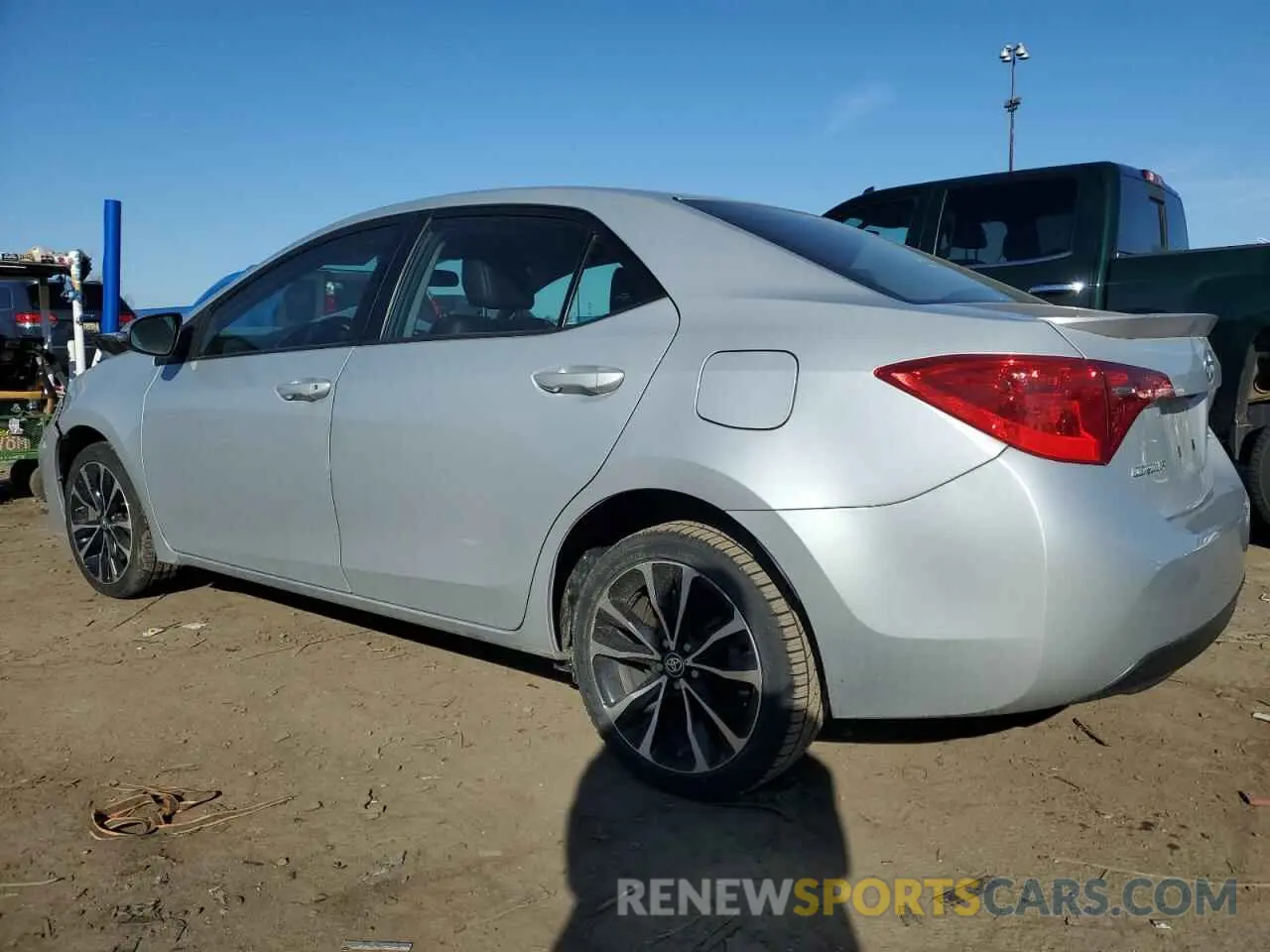 2 Photograph of a damaged car 2T1BURHEXKC192912 TOYOTA COROLLA 2019