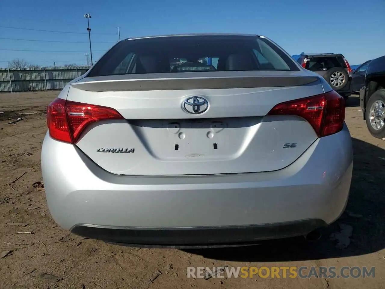 6 Photograph of a damaged car 2T1BURHEXKC192912 TOYOTA COROLLA 2019