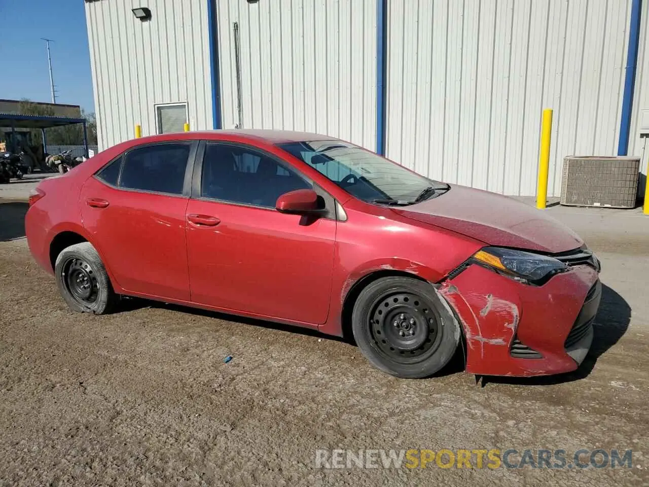 4 Photograph of a damaged car 2T1BURHEXKC193462 TOYOTA COROLLA 2019