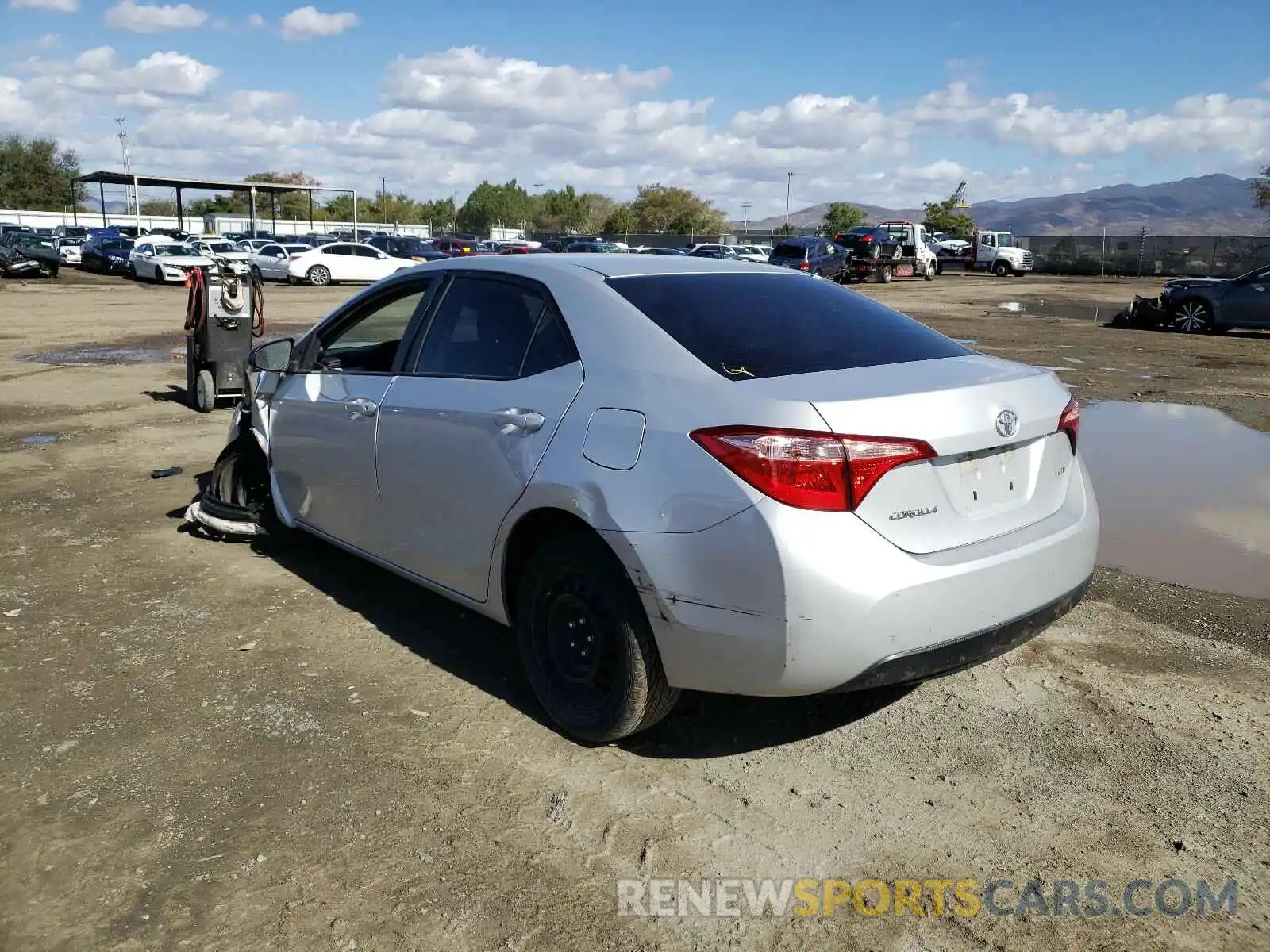 3 Photograph of a damaged car 2T1BURHEXKC200300 TOYOTA COROLLA 2019