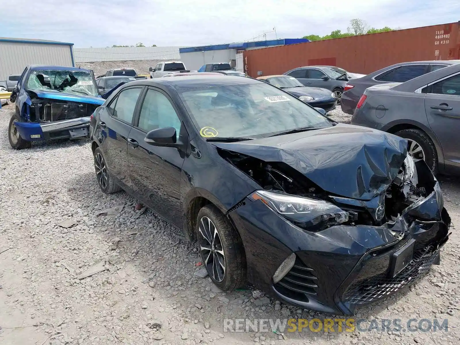 1 Photograph of a damaged car 2T1BURHEXKC204184 TOYOTA COROLLA 2019