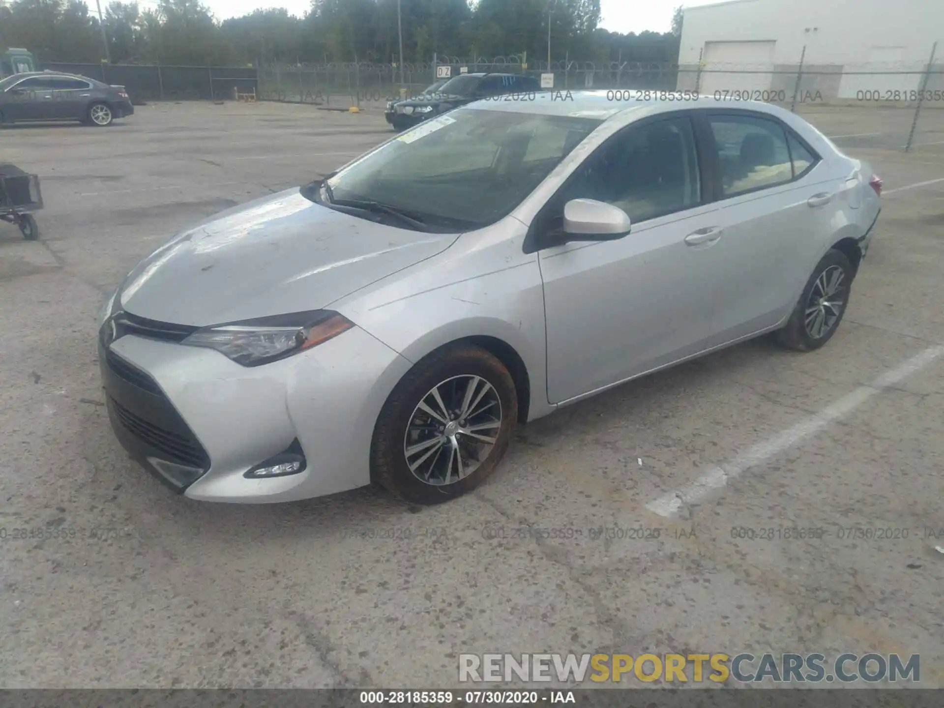 2 Photograph of a damaged car 2T1BURHEXKC204461 TOYOTA COROLLA 2019