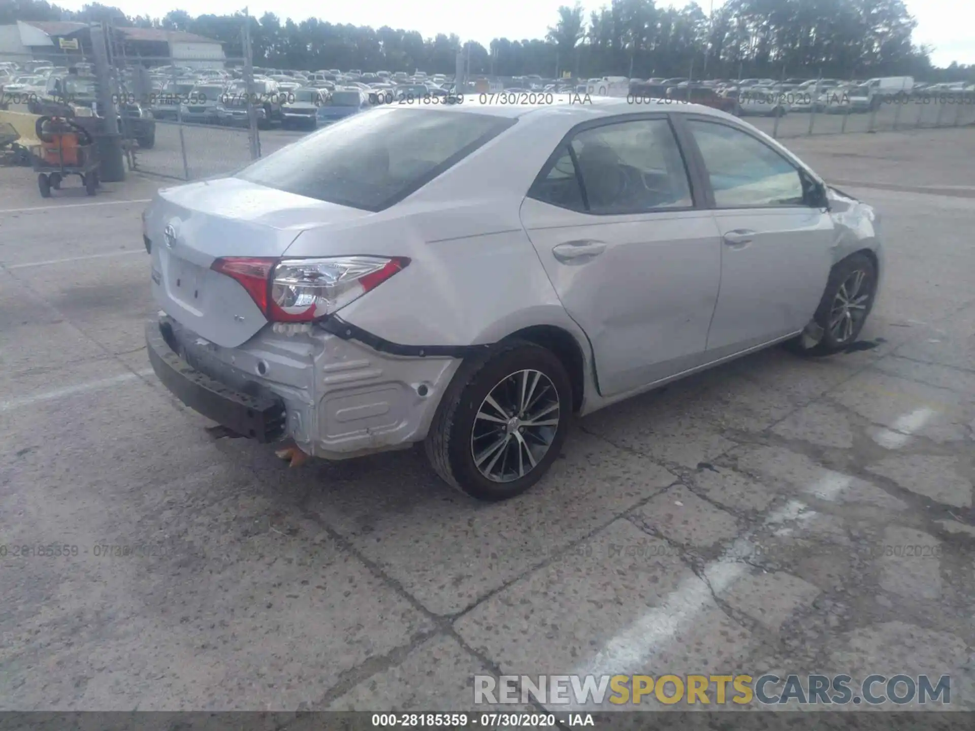 4 Photograph of a damaged car 2T1BURHEXKC204461 TOYOTA COROLLA 2019