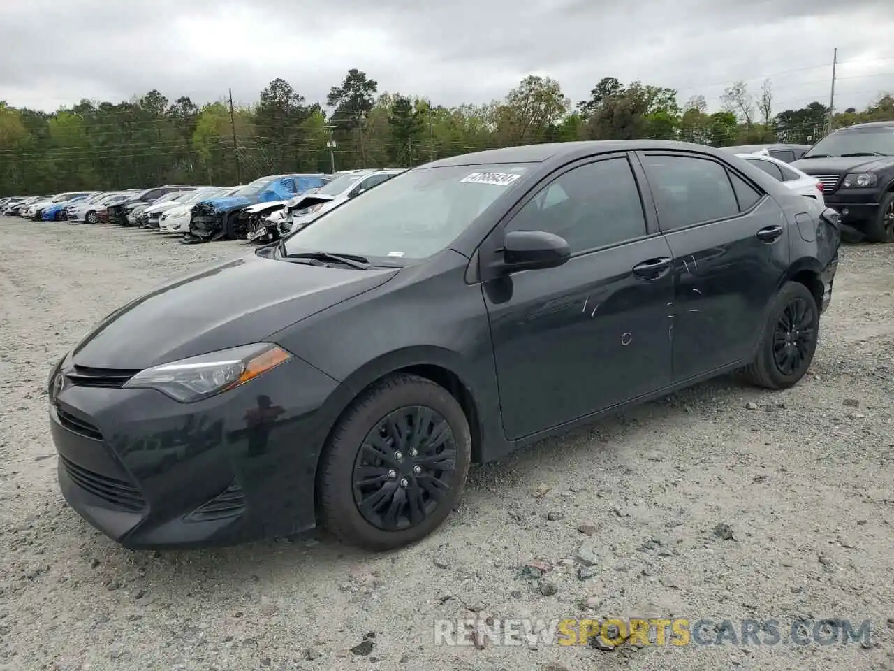 1 Photograph of a damaged car 2T1BURHEXKC204802 TOYOTA COROLLA 2019