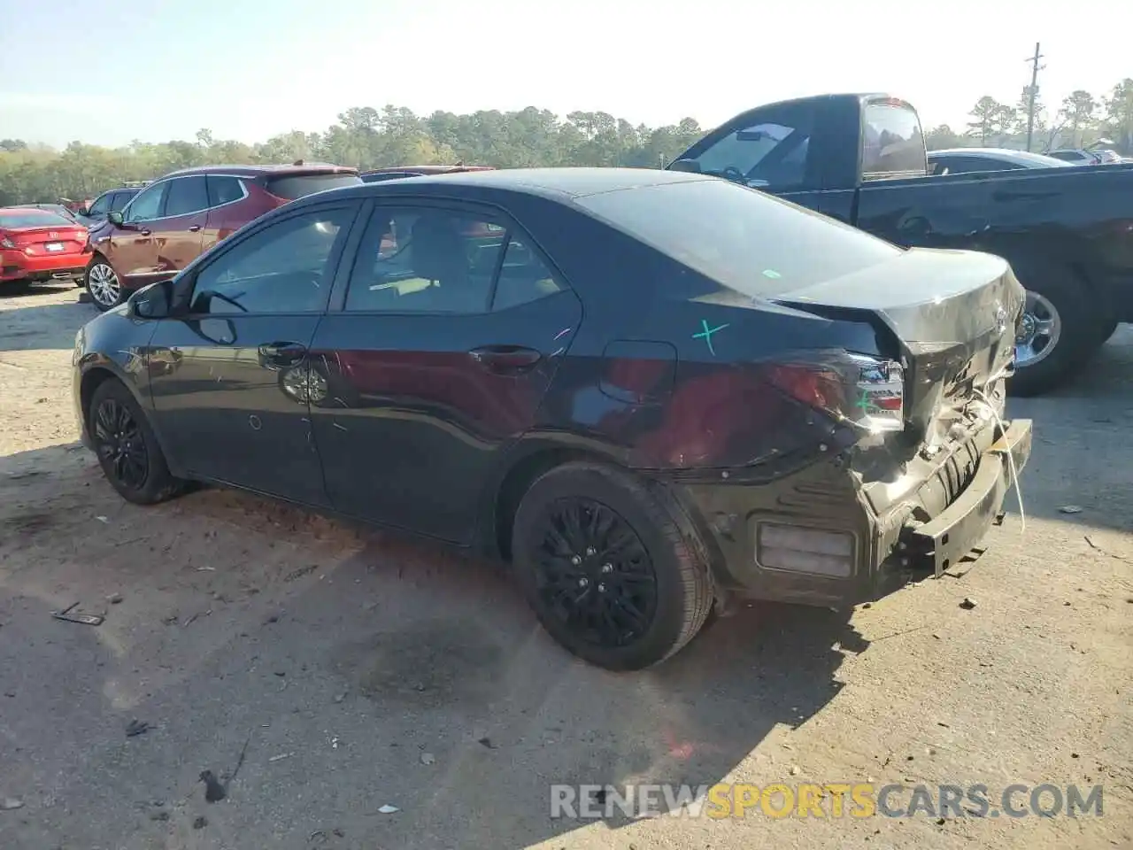 2 Photograph of a damaged car 2T1BURHEXKC204802 TOYOTA COROLLA 2019