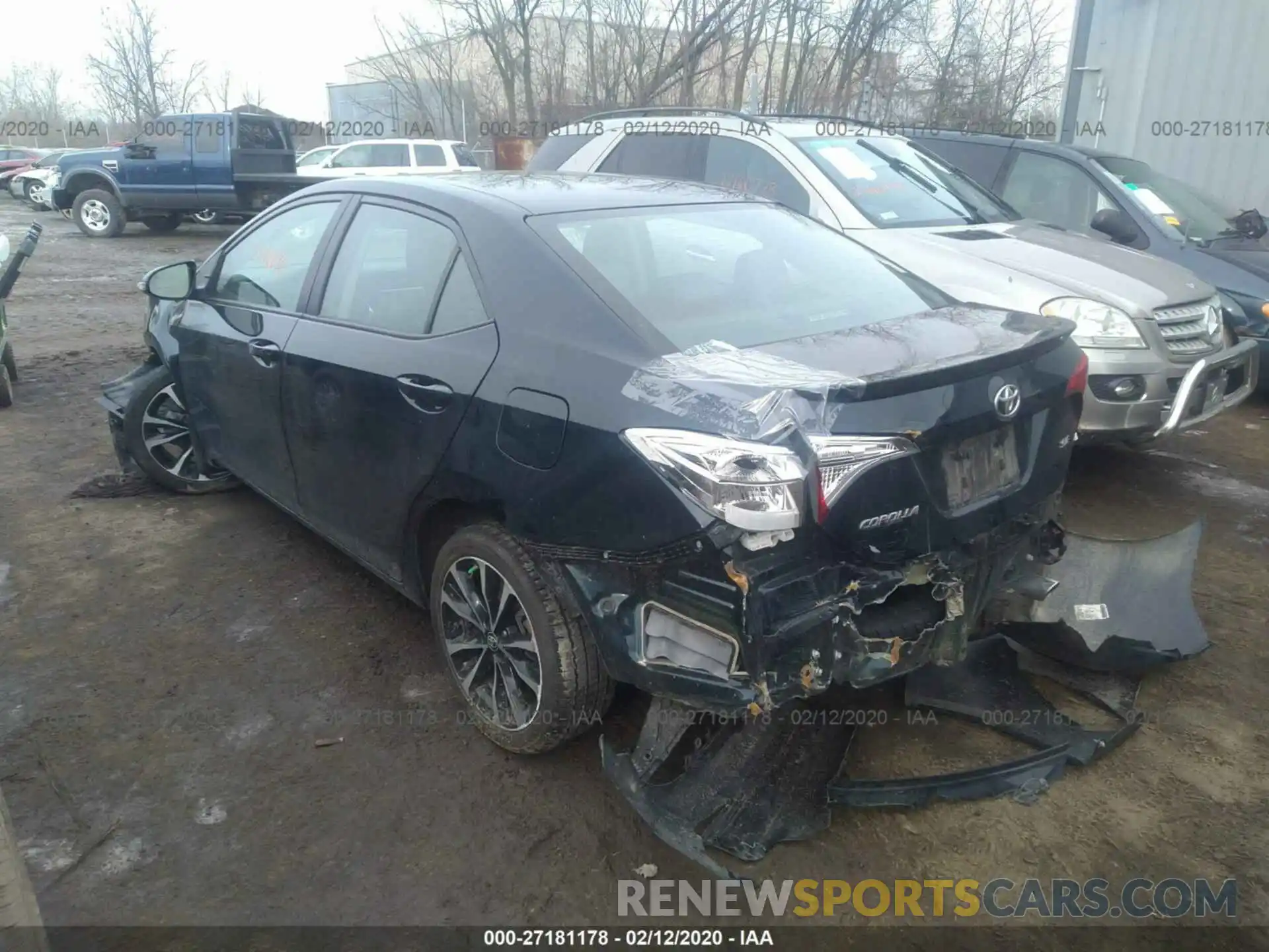 3 Photograph of a damaged car 2T1BURHEXKC208445 TOYOTA COROLLA 2019