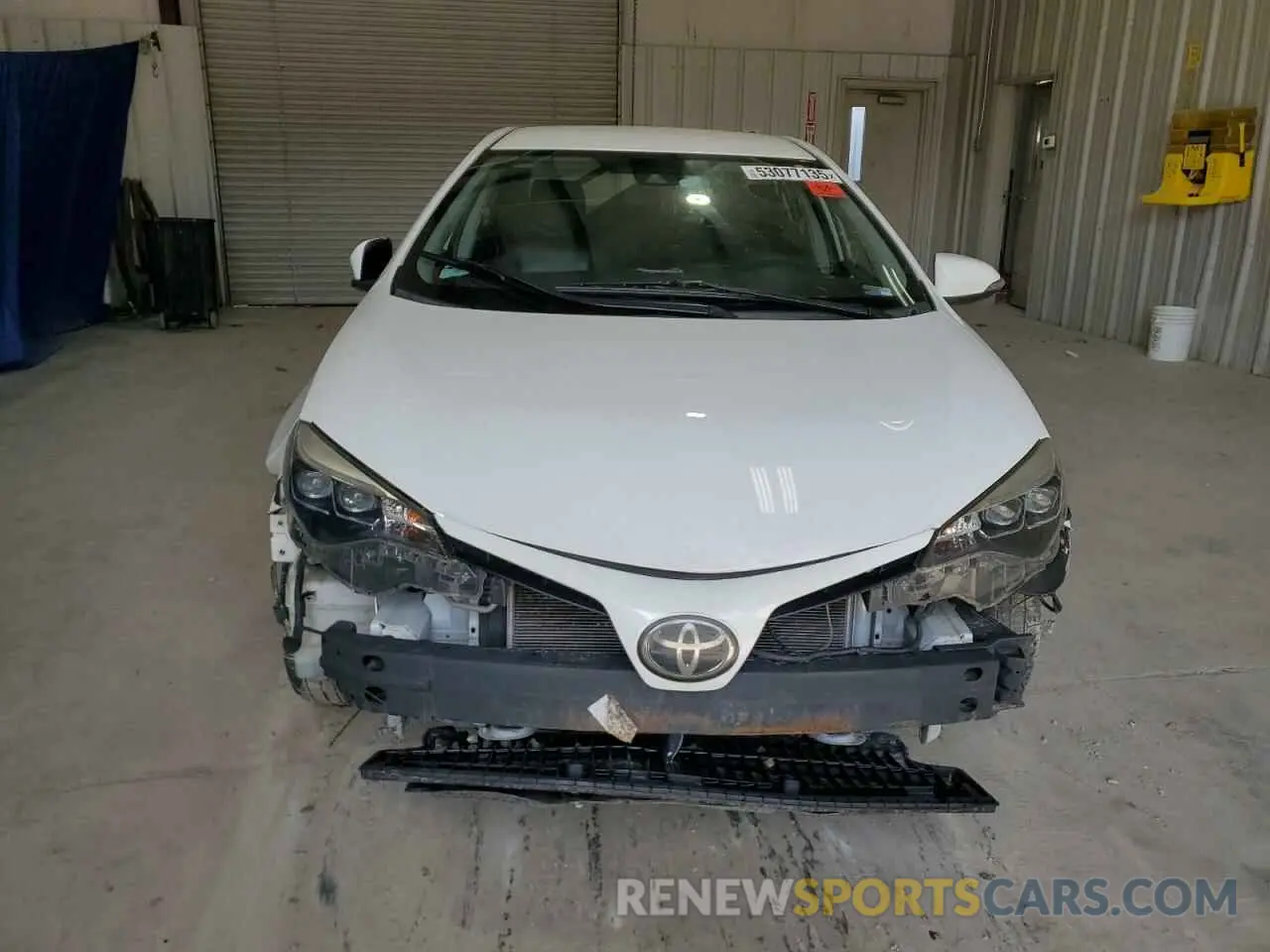 5 Photograph of a damaged car 2T1BURHEXKC210308 TOYOTA COROLLA 2019