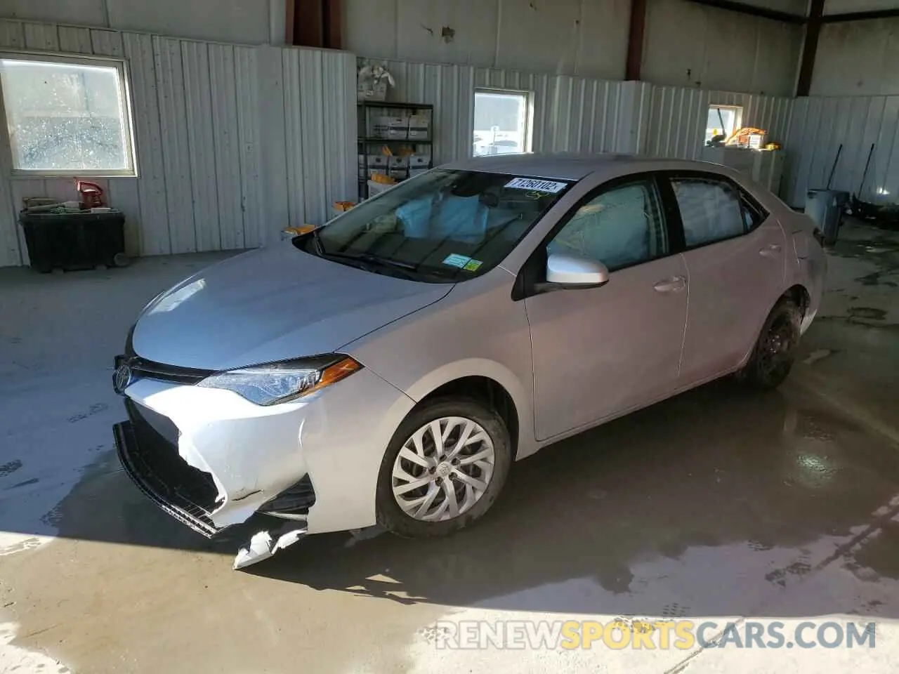 1 Photograph of a damaged car 2T1BURHEXKC211992 TOYOTA COROLLA 2019