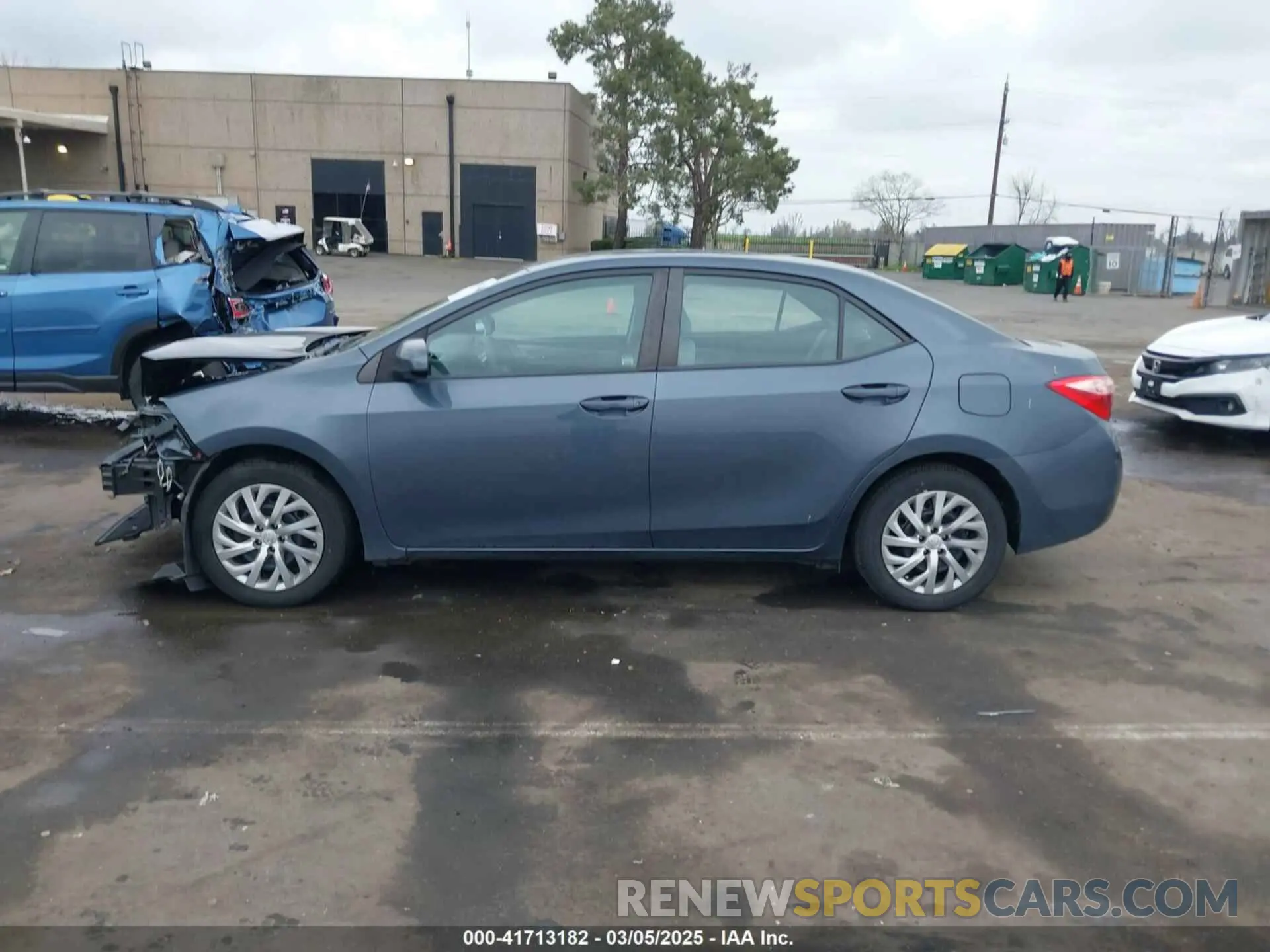 15 Photograph of a damaged car 2T1BURHEXKC212172 TOYOTA COROLLA 2019