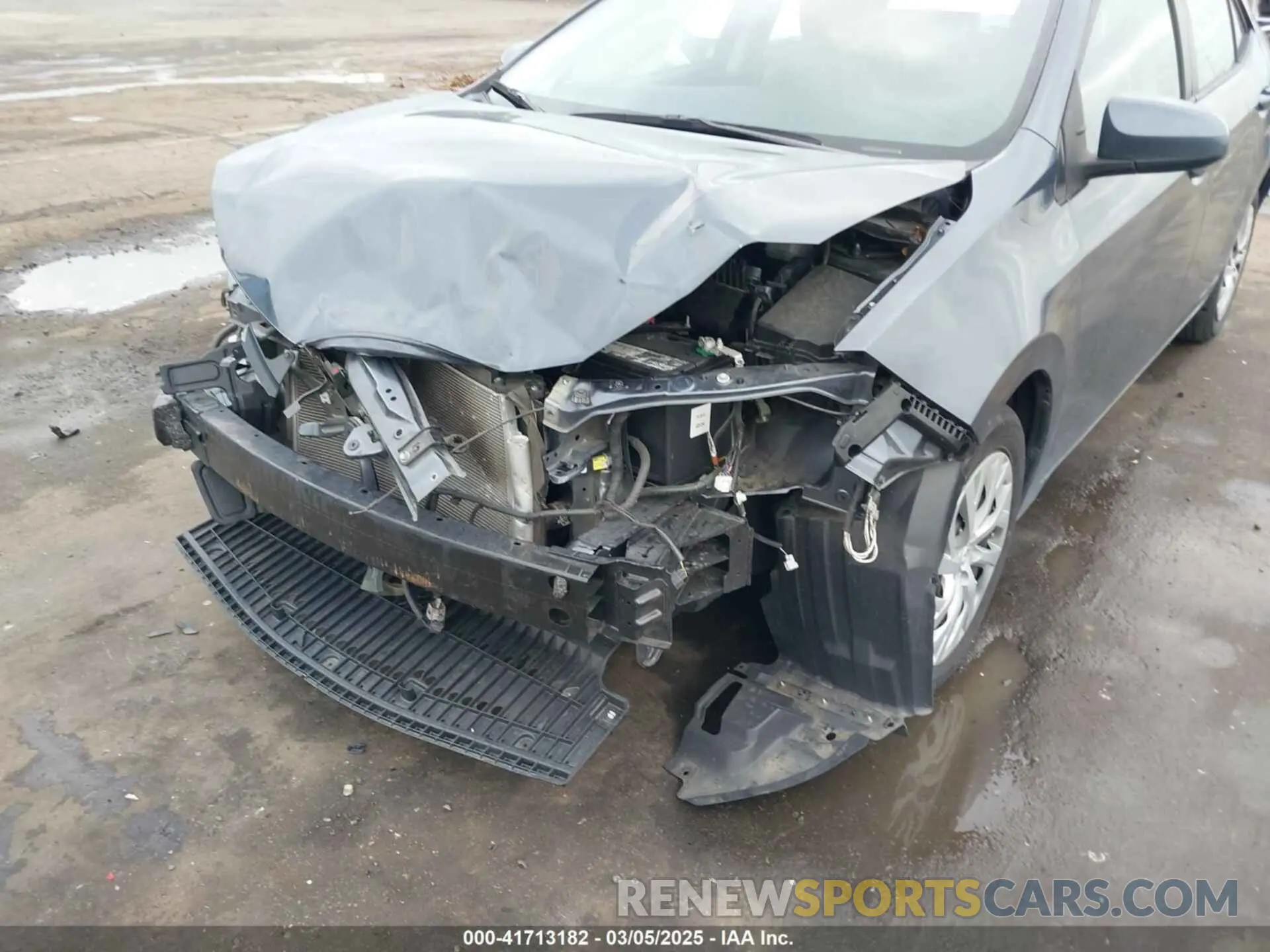 6 Photograph of a damaged car 2T1BURHEXKC212172 TOYOTA COROLLA 2019