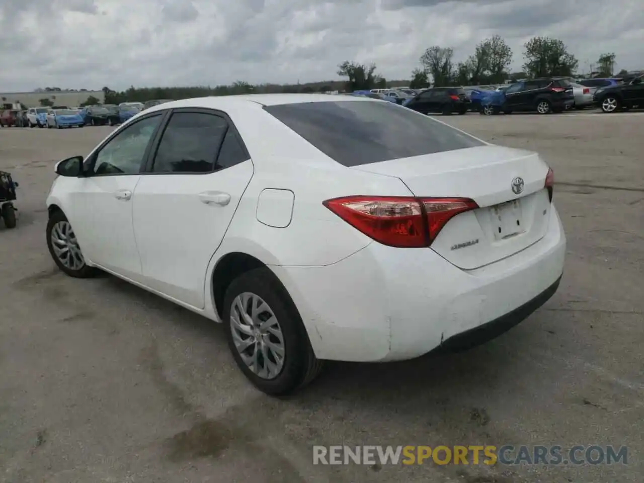 3 Photograph of a damaged car 2T1BURHEXKC214911 TOYOTA COROLLA 2019