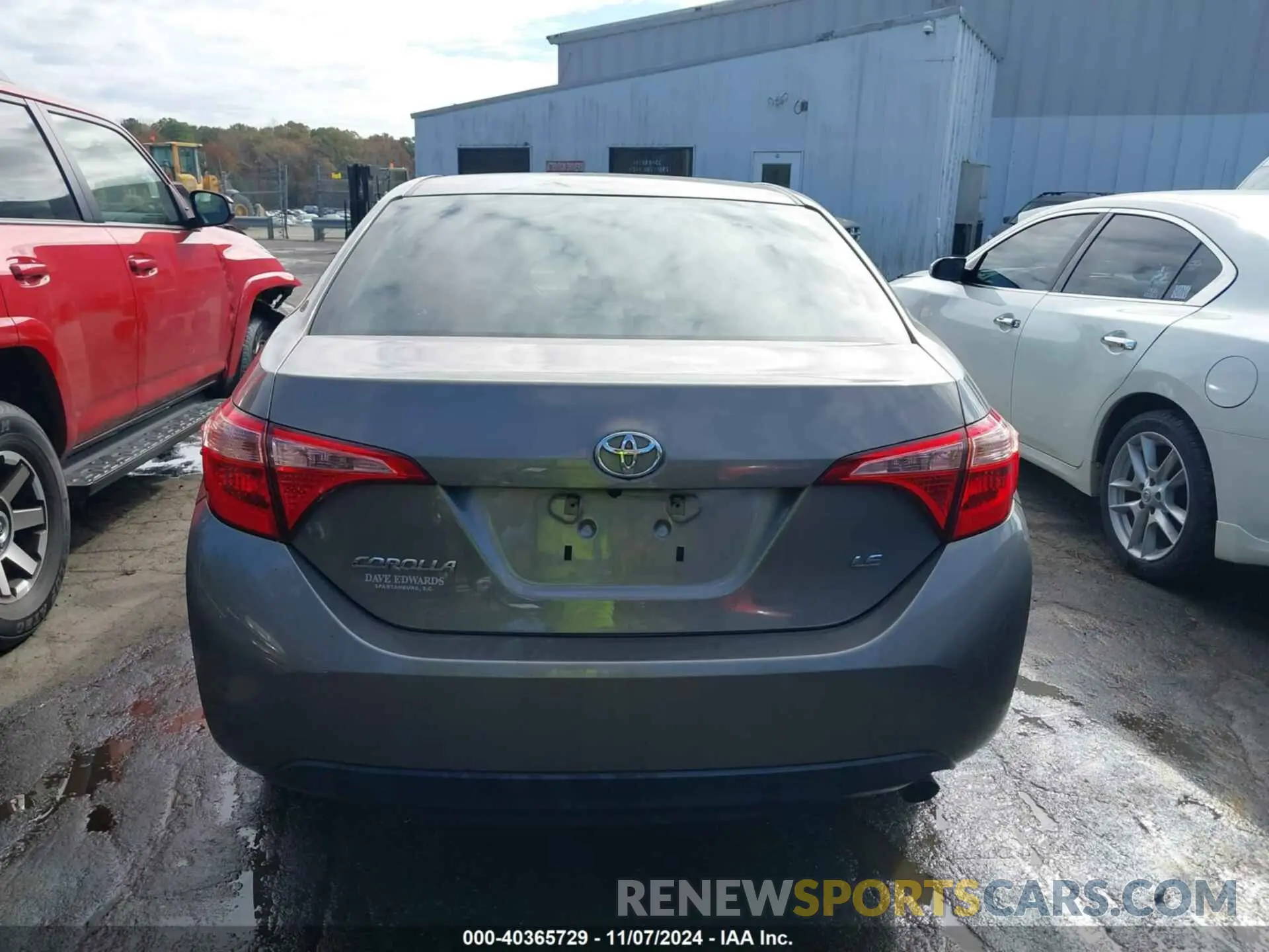 16 Photograph of a damaged car 2T1BURHEXKC219090 TOYOTA COROLLA 2019