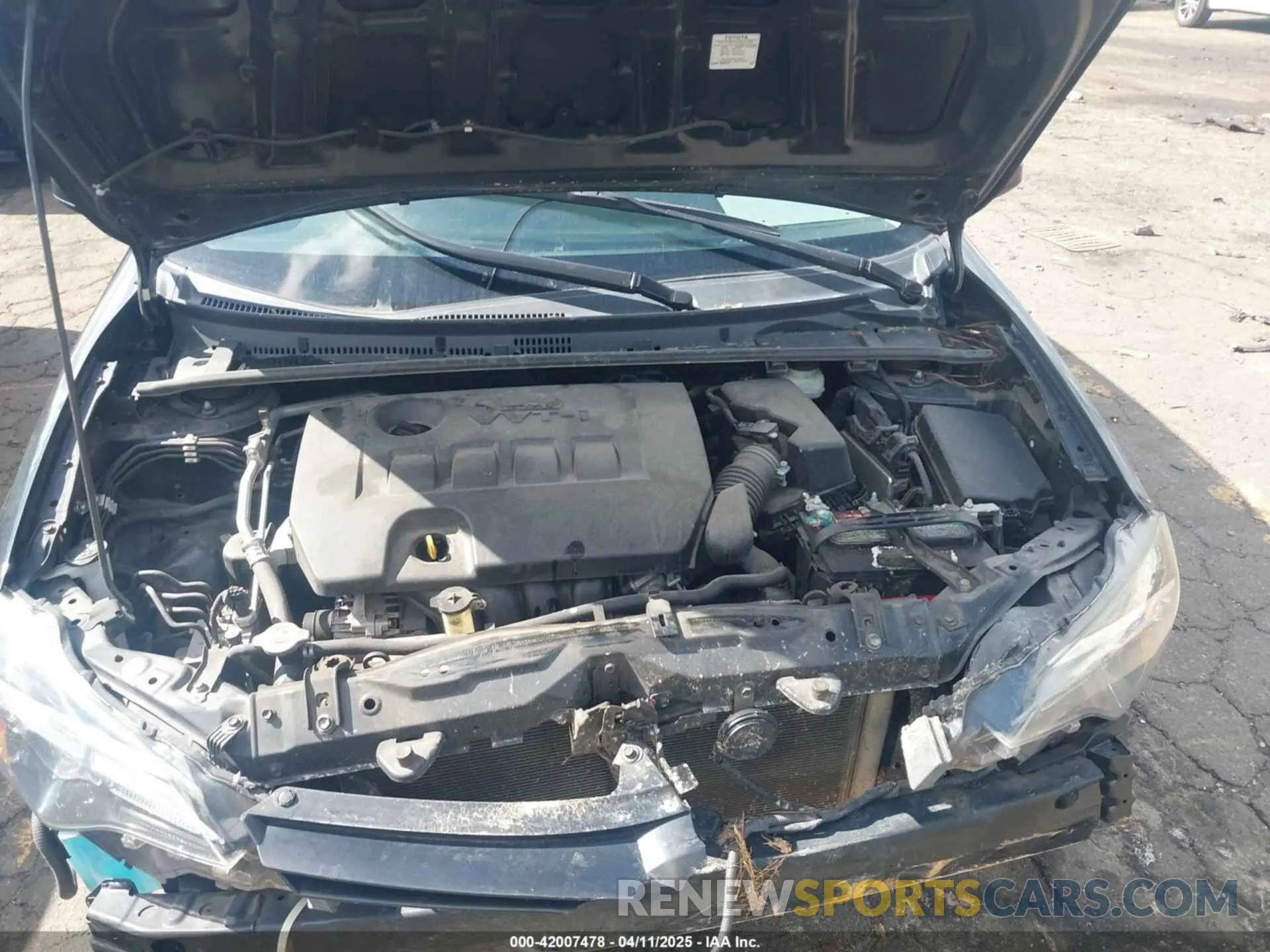 10 Photograph of a damaged car 2T1BURHEXKC219252 TOYOTA COROLLA 2019