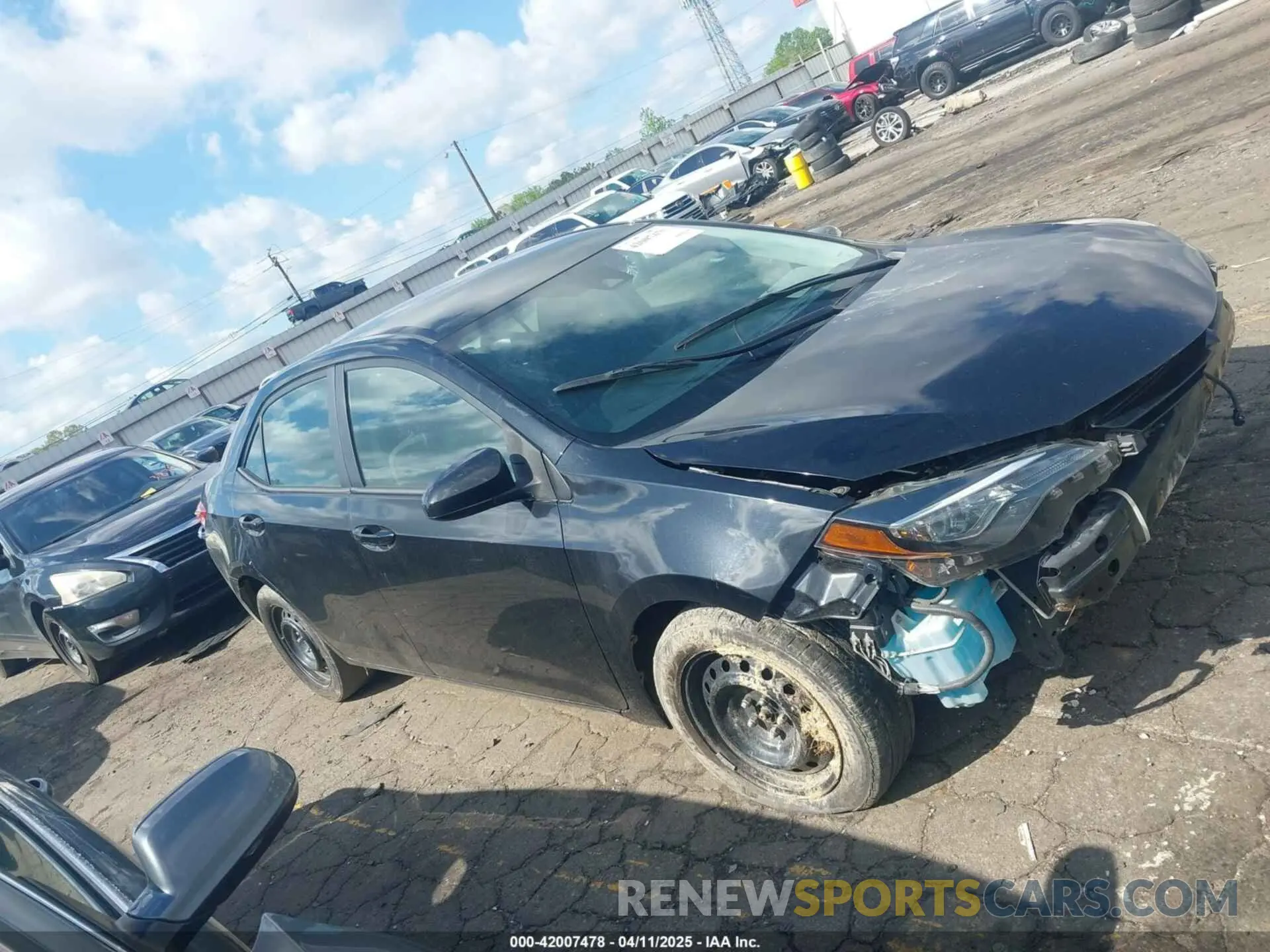 13 Photograph of a damaged car 2T1BURHEXKC219252 TOYOTA COROLLA 2019