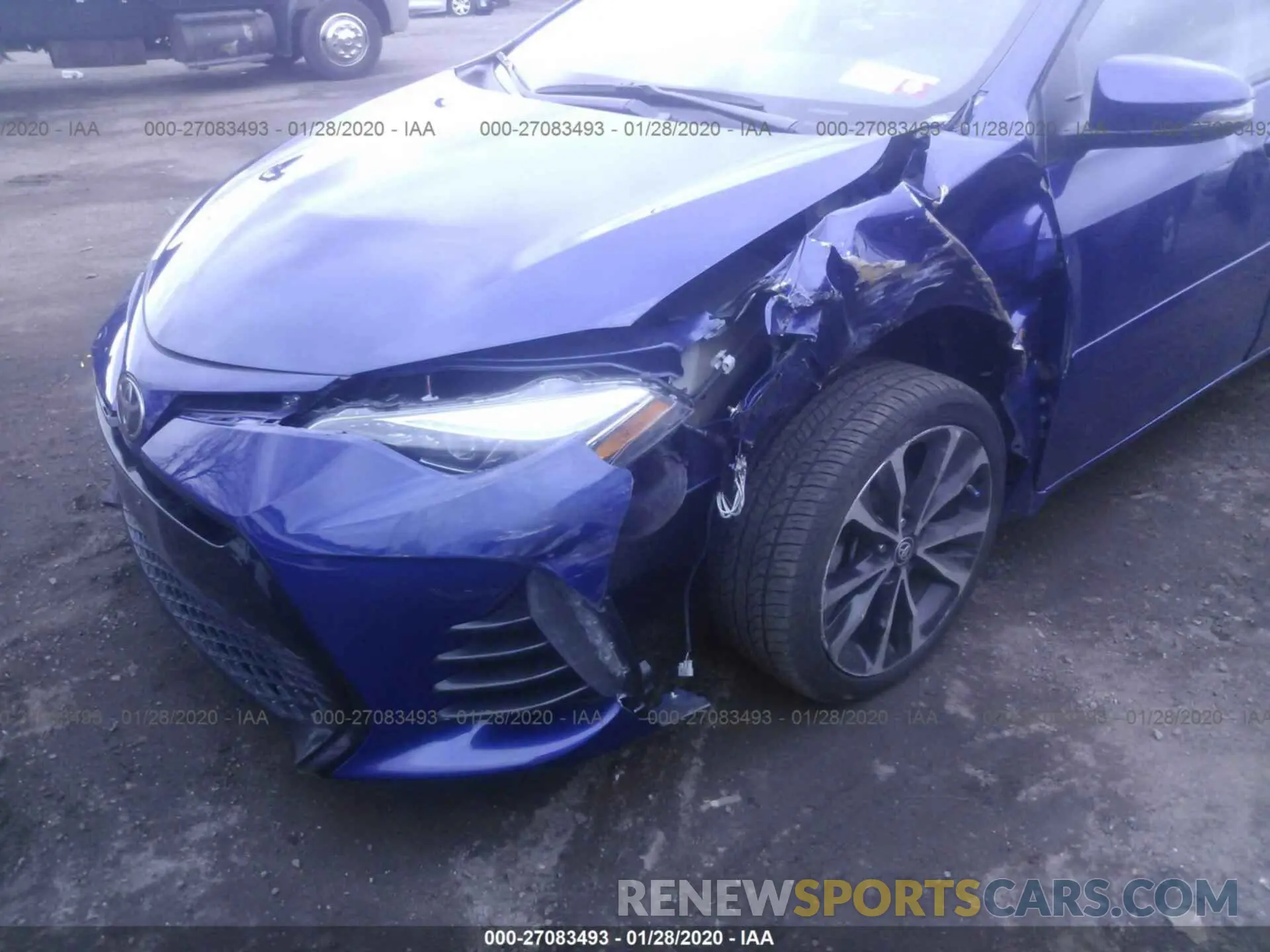 6 Photograph of a damaged car 2T1BURHEXKC219624 TOYOTA COROLLA 2019
