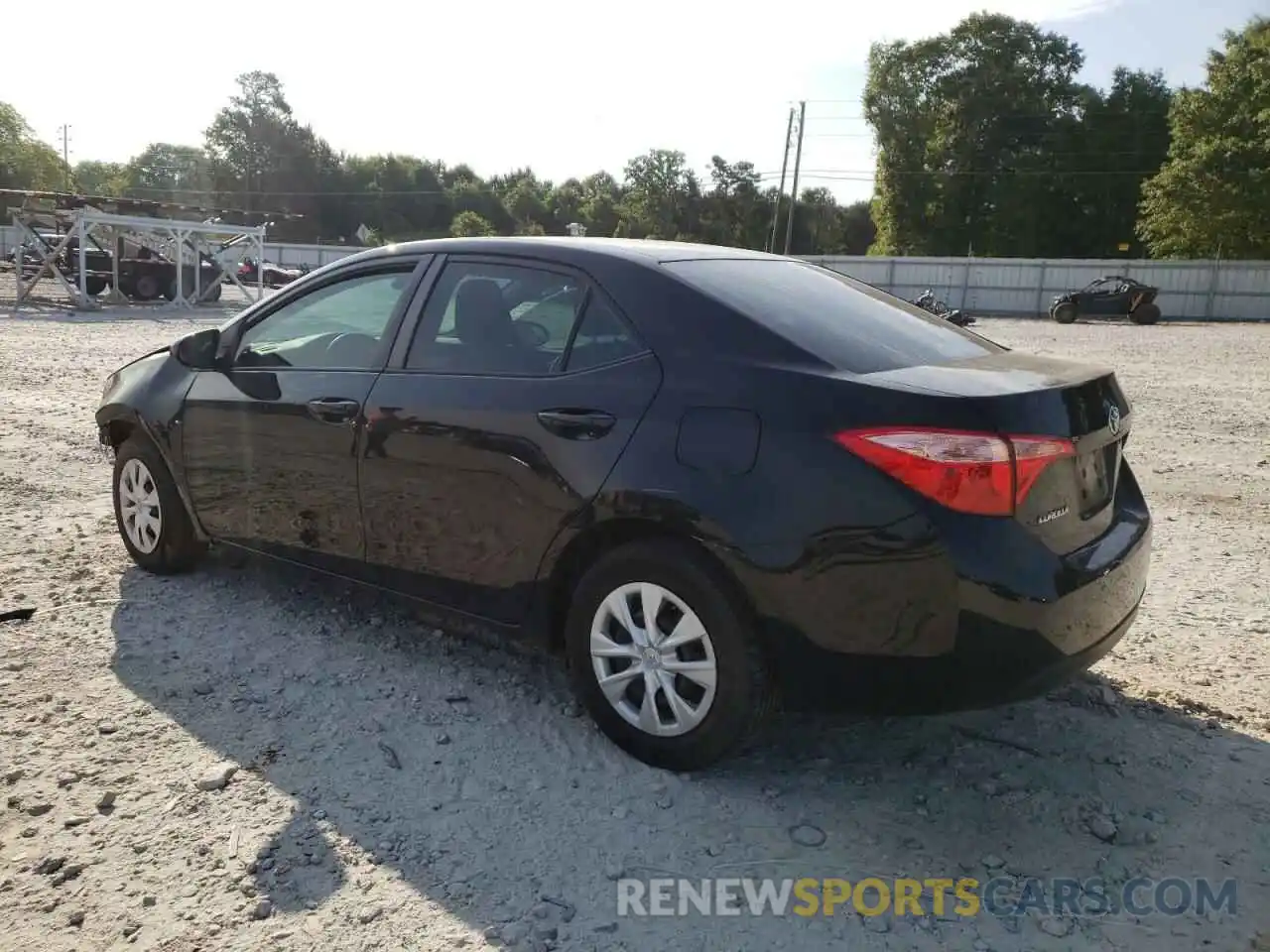 3 Photograph of a damaged car 2T1BURHEXKC220272 TOYOTA COROLLA 2019