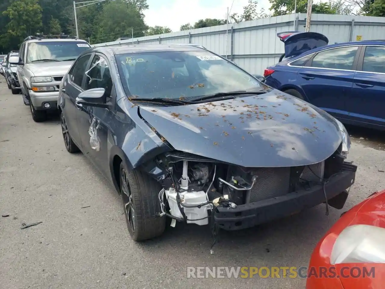 9 Photograph of a damaged car 2T1BURHEXKC221583 TOYOTA COROLLA 2019