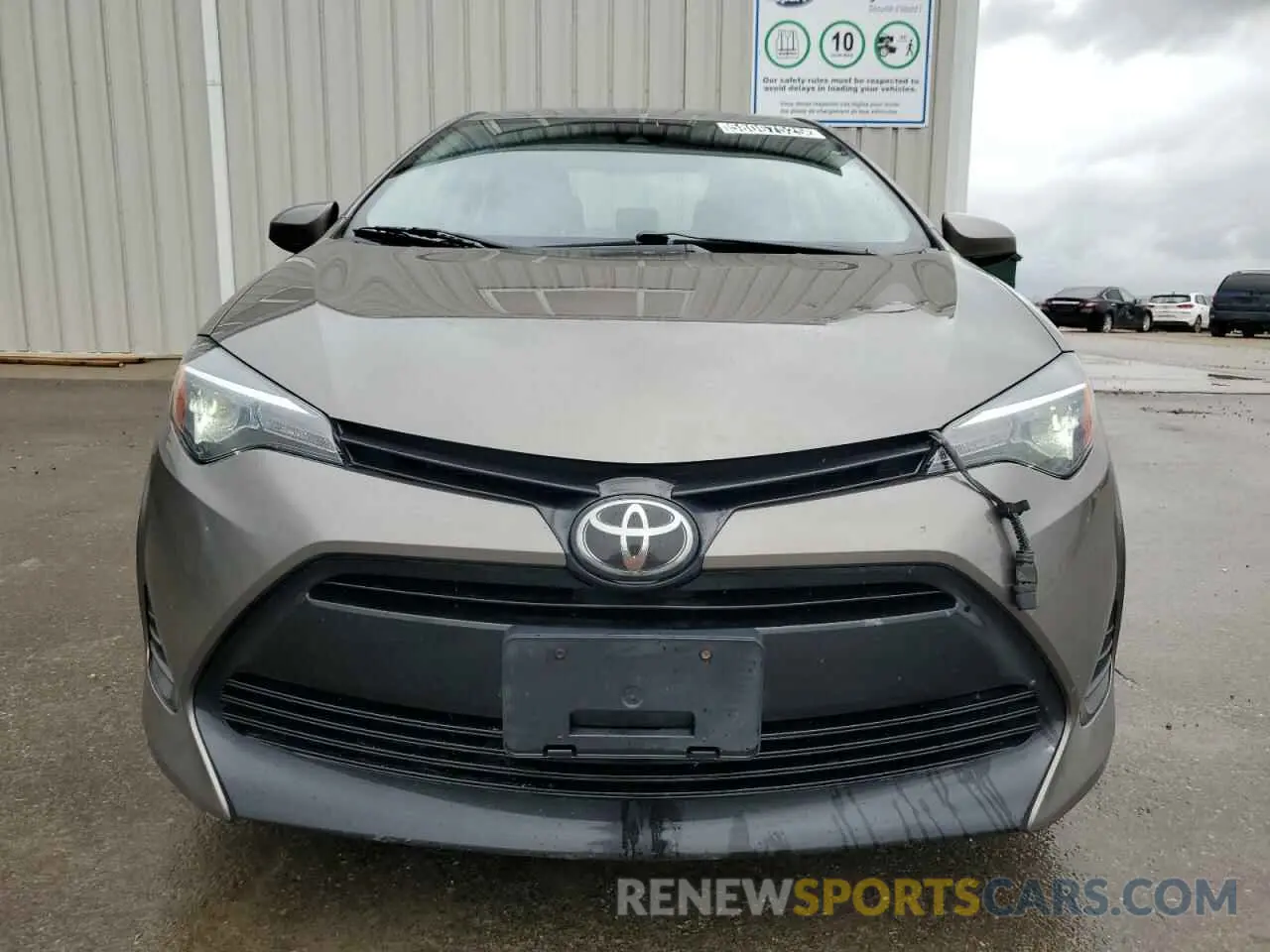 5 Photograph of a damaged car 2T1BURHEXKC222152 TOYOTA COROLLA 2019