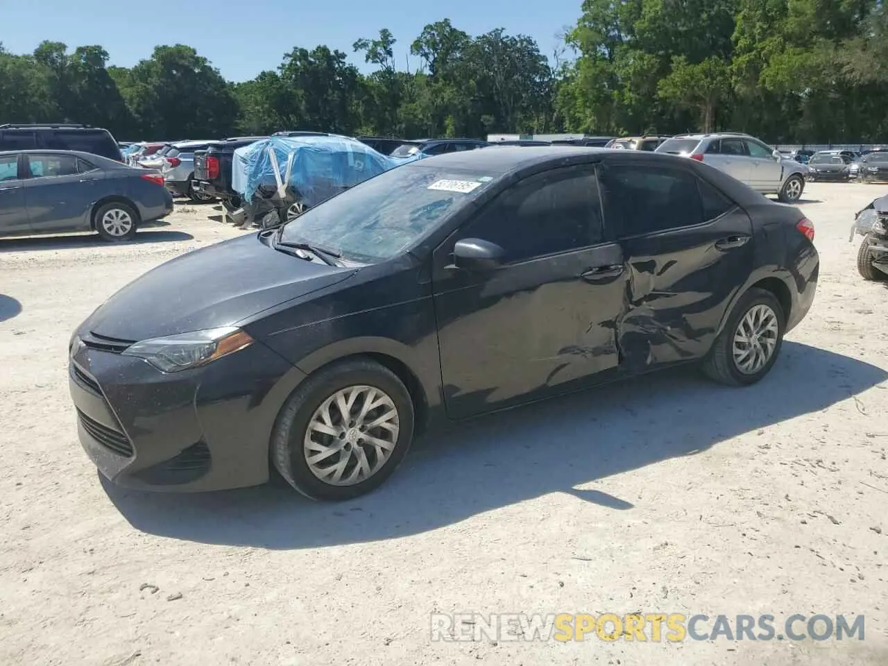 1 Photograph of a damaged car 2T1BURHEXKC222913 TOYOTA COROLLA 2019