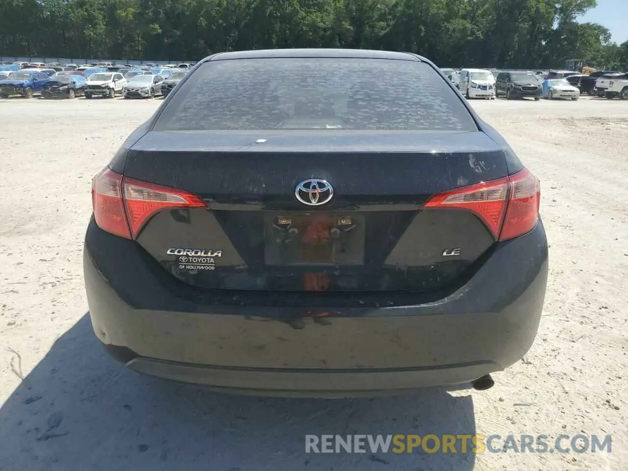 6 Photograph of a damaged car 2T1BURHEXKC222913 TOYOTA COROLLA 2019