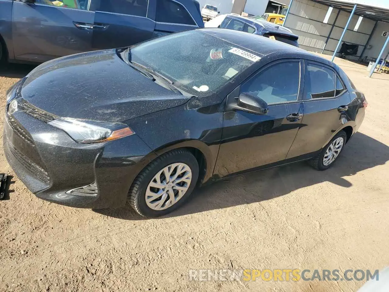 1 Photograph of a damaged car 2T1BURHEXKC228811 TOYOTA COROLLA 2019