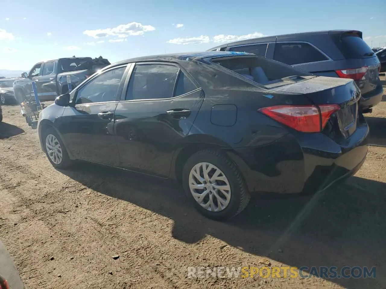 2 Photograph of a damaged car 2T1BURHEXKC228811 TOYOTA COROLLA 2019