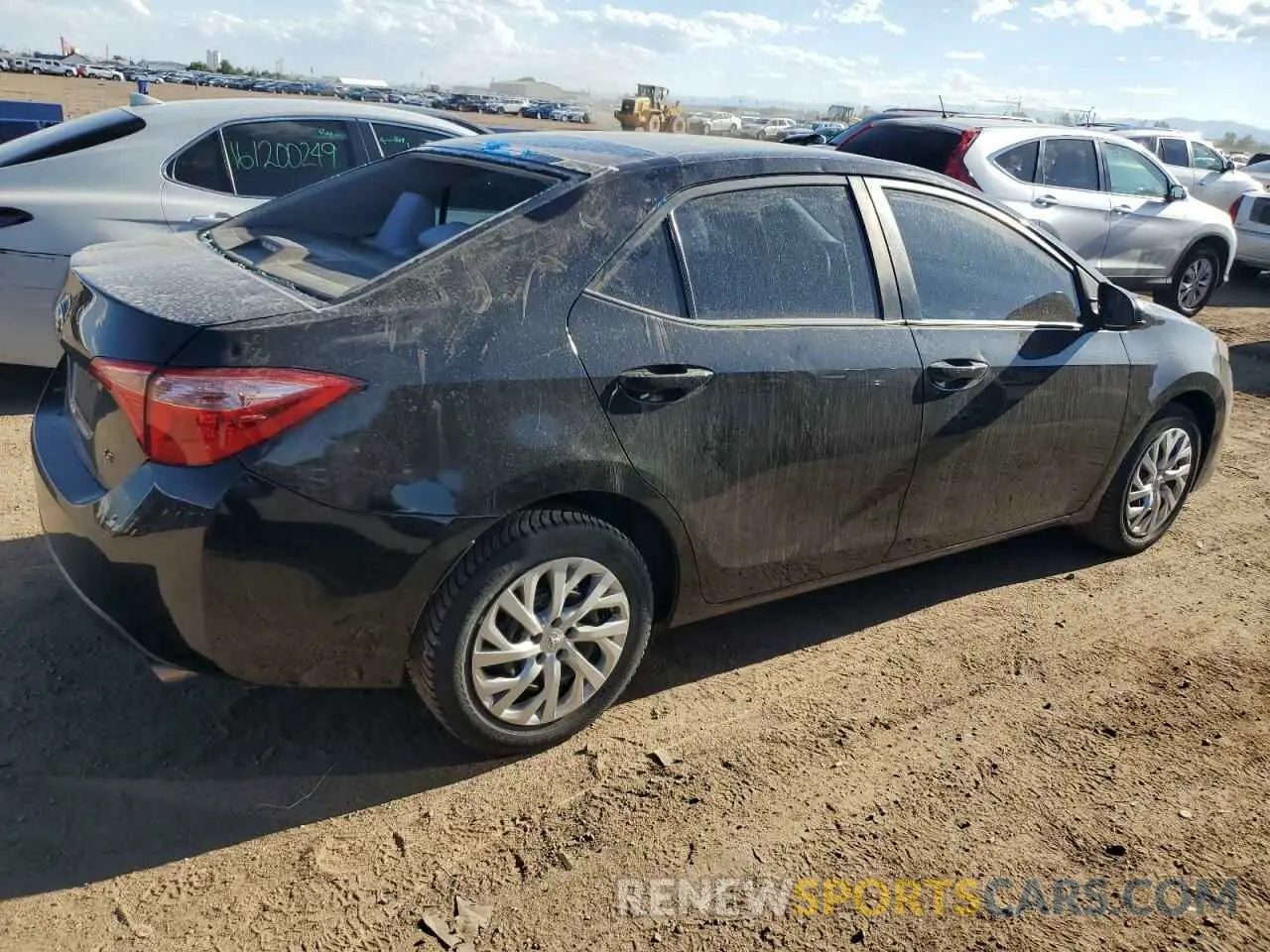 3 Photograph of a damaged car 2T1BURHEXKC228811 TOYOTA COROLLA 2019