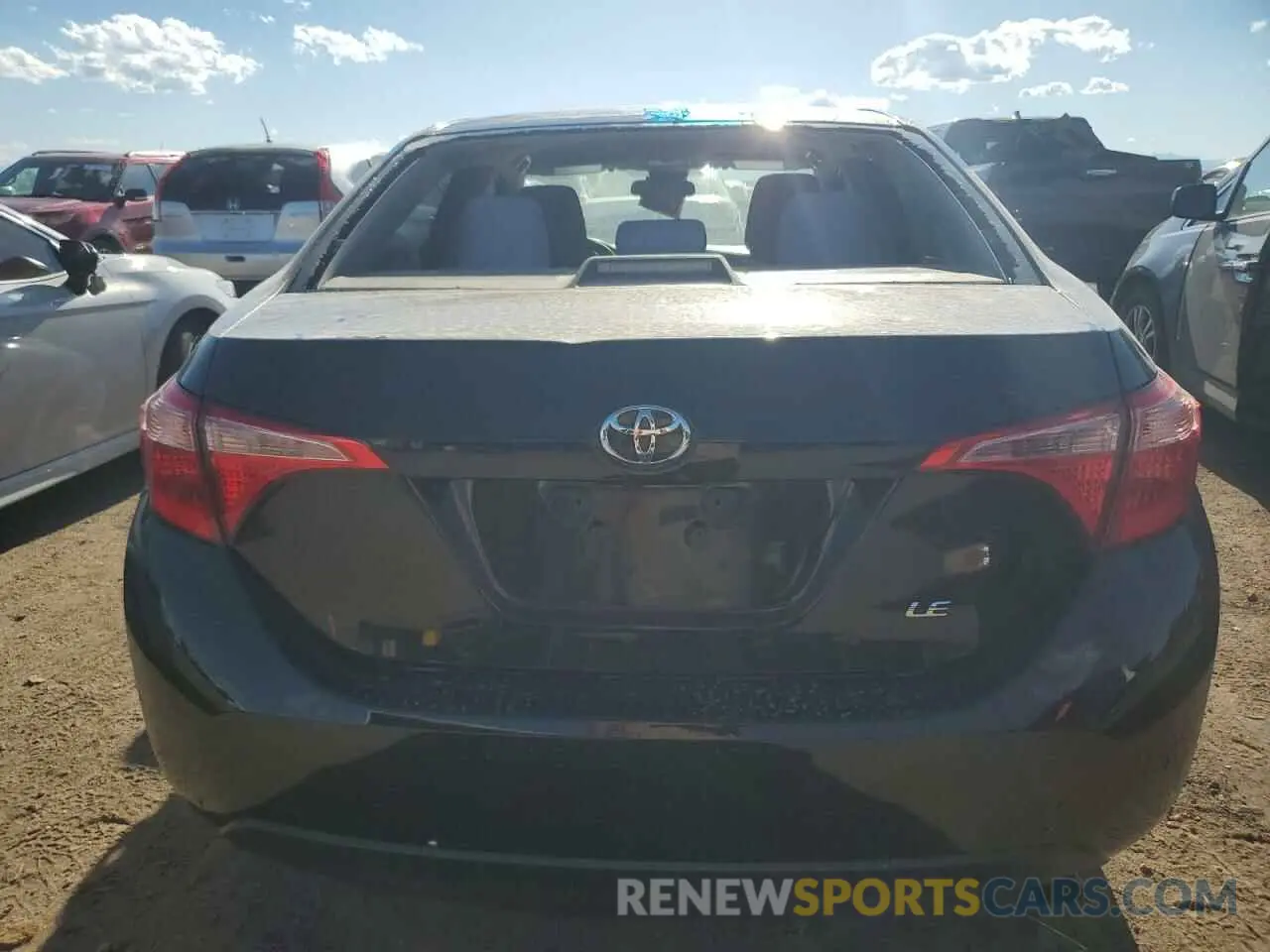 6 Photograph of a damaged car 2T1BURHEXKC228811 TOYOTA COROLLA 2019