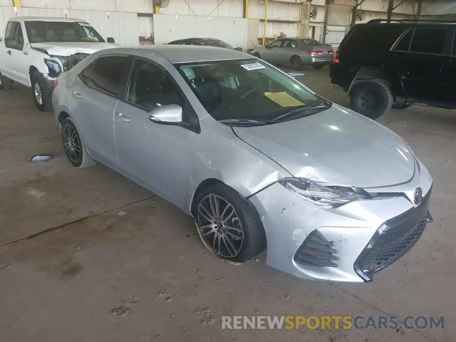 1 Photograph of a damaged car 2T1BURHEXKC229313 TOYOTA COROLLA 2019