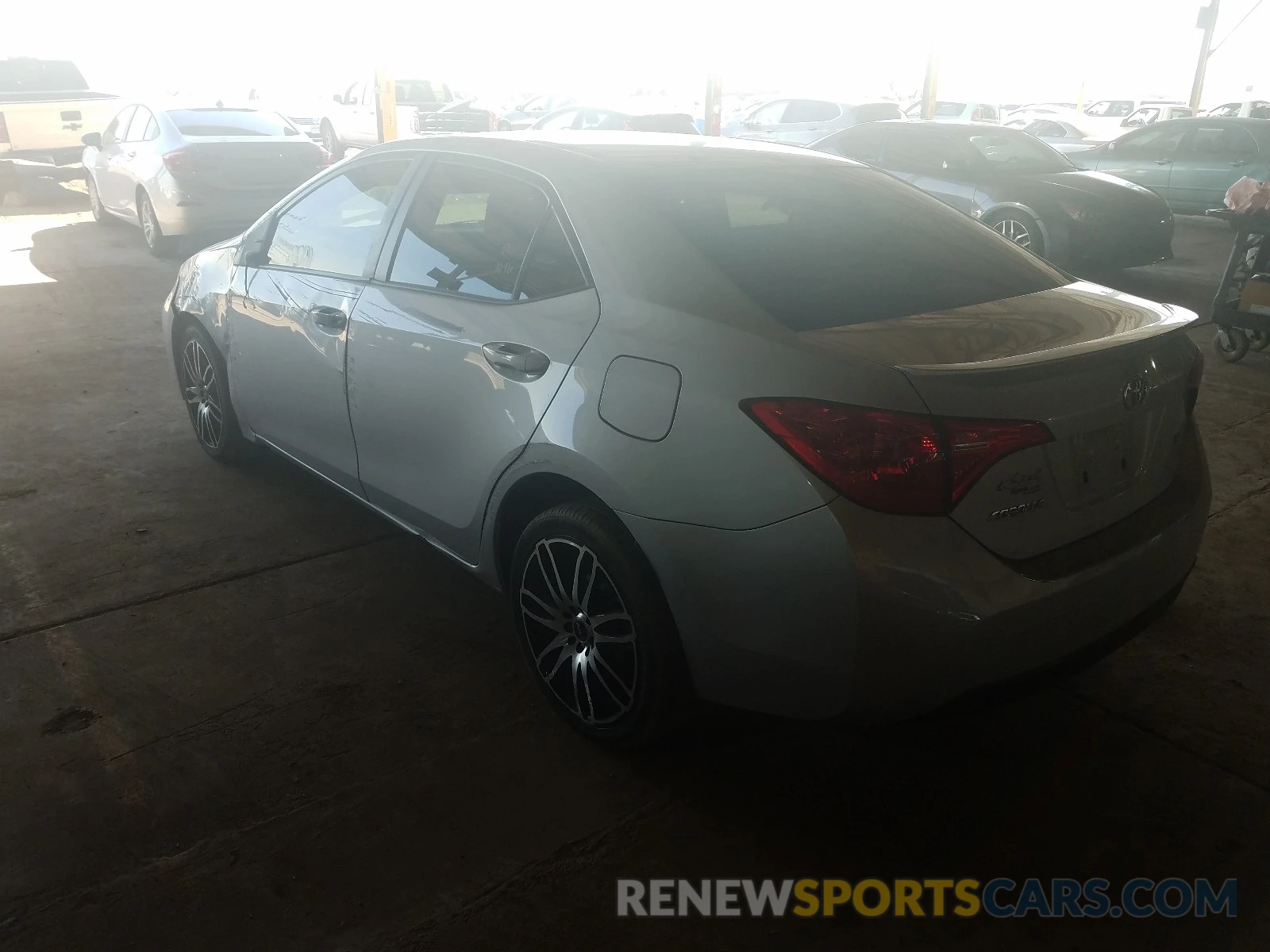 3 Photograph of a damaged car 2T1BURHEXKC229313 TOYOTA COROLLA 2019