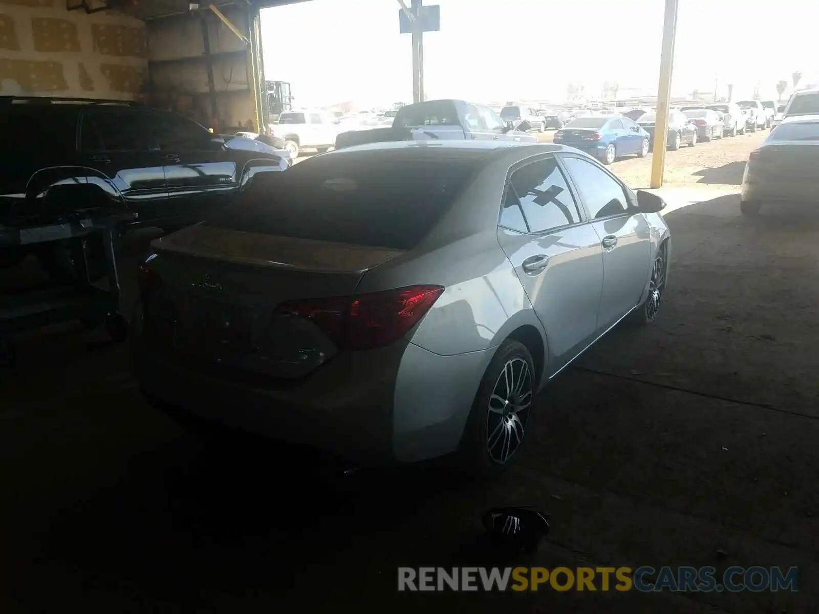 4 Photograph of a damaged car 2T1BURHEXKC229313 TOYOTA COROLLA 2019