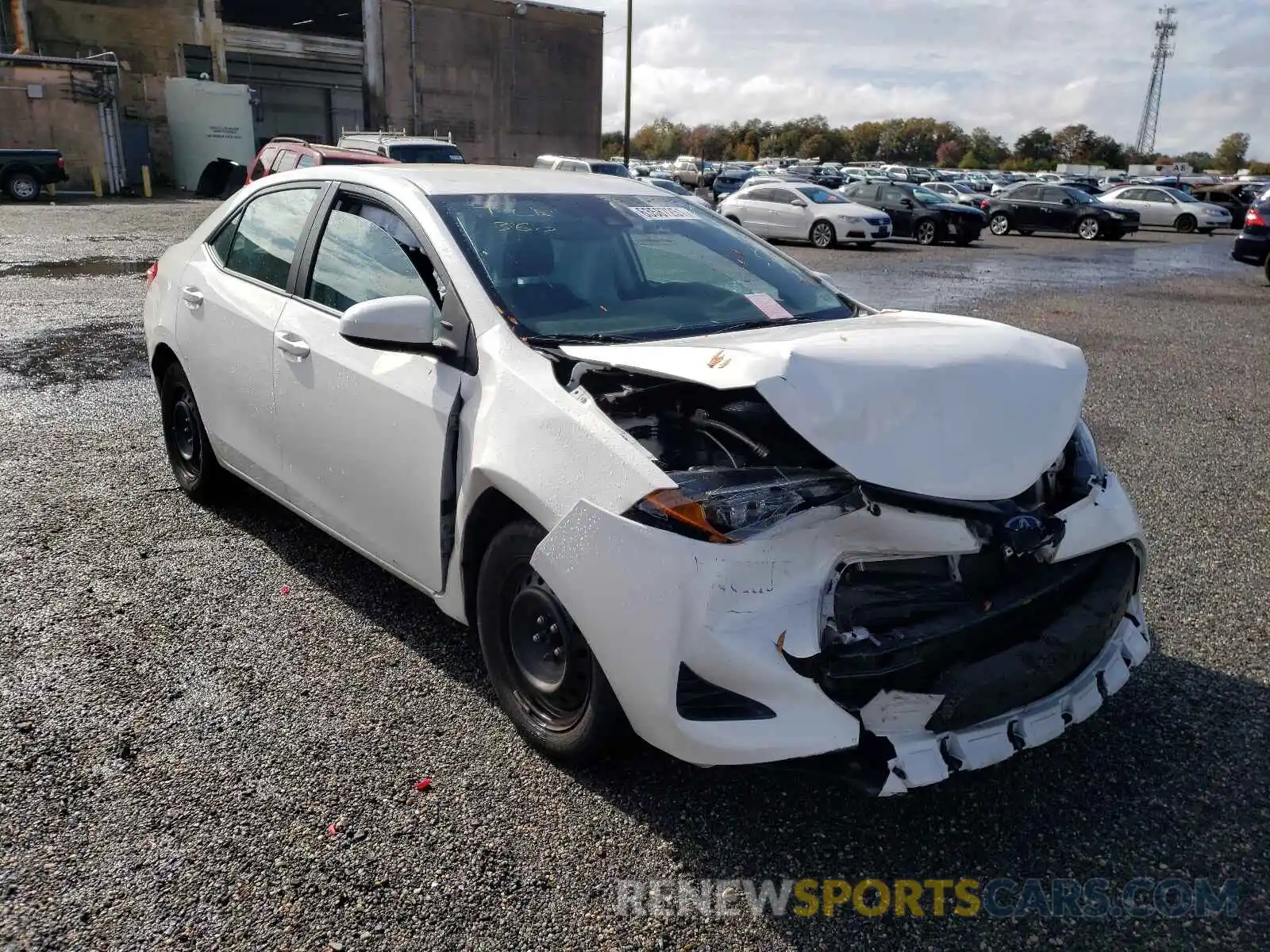 1 Photograph of a damaged car 2T1BURHEXKC229389 TOYOTA COROLLA 2019