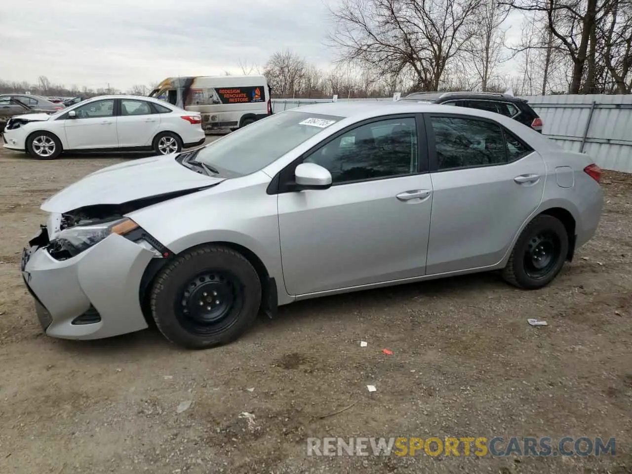 1 Photograph of a damaged car 2T1BURHEXKC230140 TOYOTA COROLLA 2019