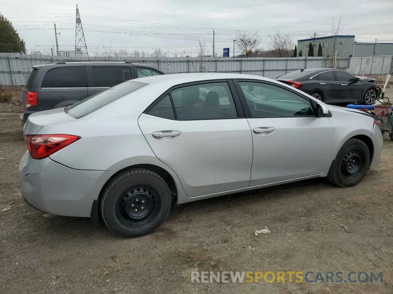 3 Photograph of a damaged car 2T1BURHEXKC230140 TOYOTA COROLLA 2019