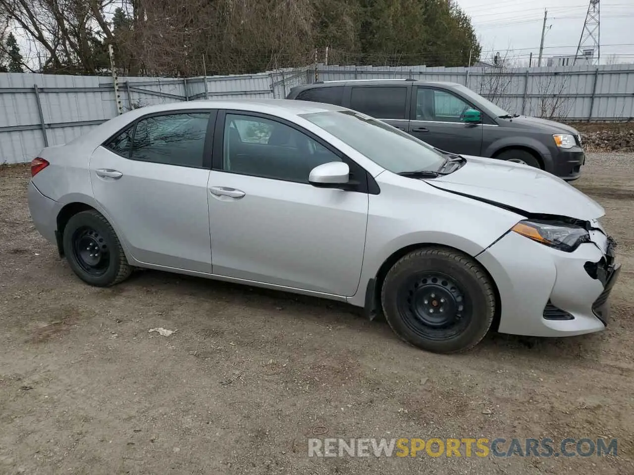 4 Photograph of a damaged car 2T1BURHEXKC230140 TOYOTA COROLLA 2019