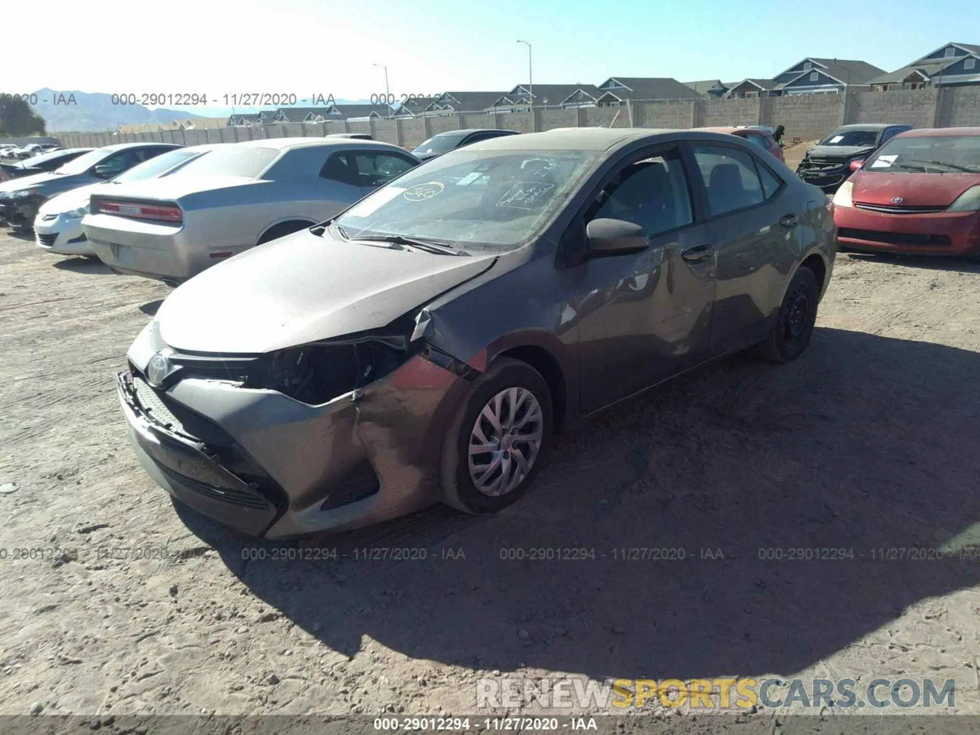 2 Photograph of a damaged car 2T1BURHEXKC231224 TOYOTA COROLLA 2019