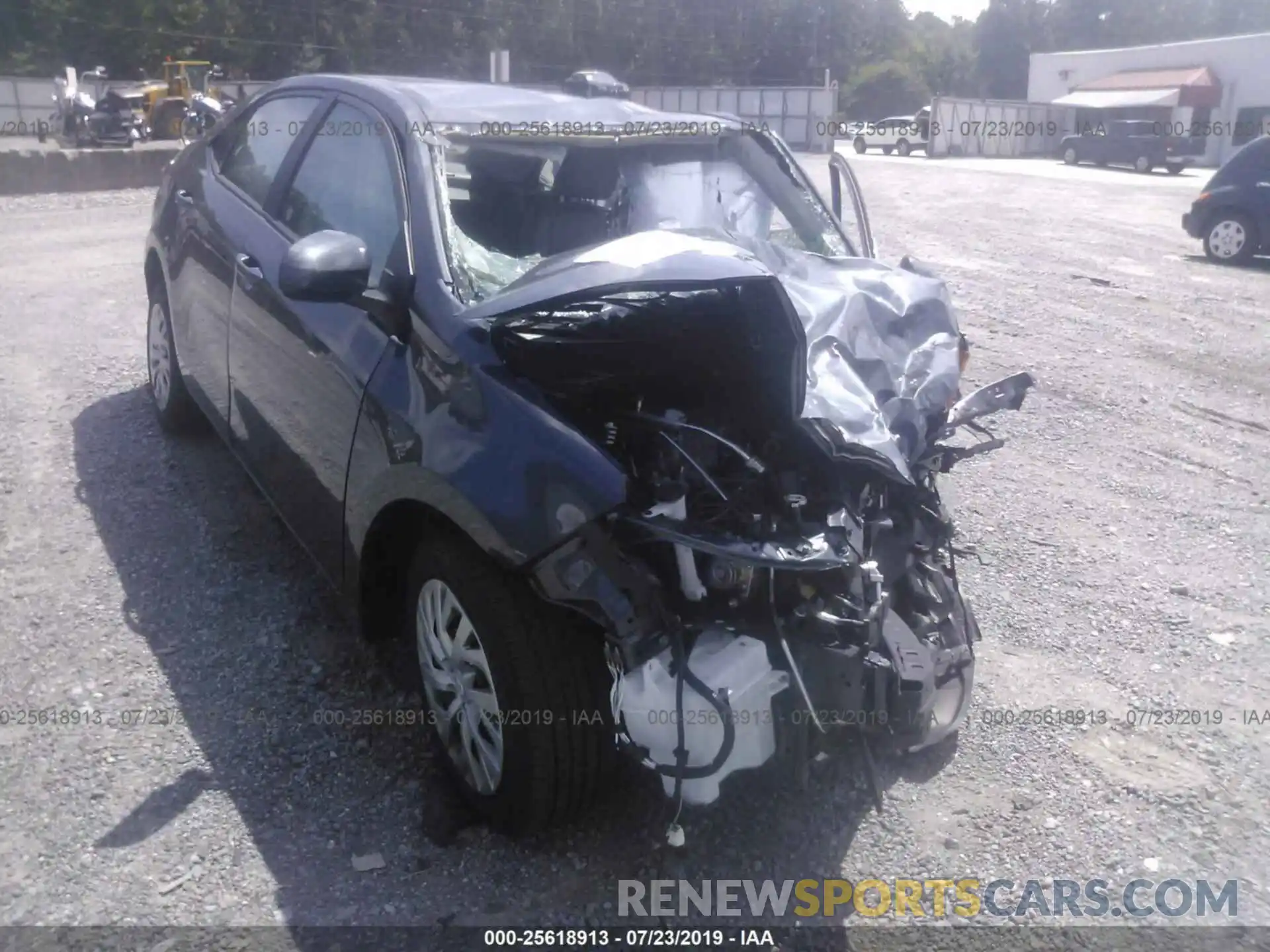 1 Photograph of a damaged car 2T1BURHEXKC232812 TOYOTA COROLLA 2019