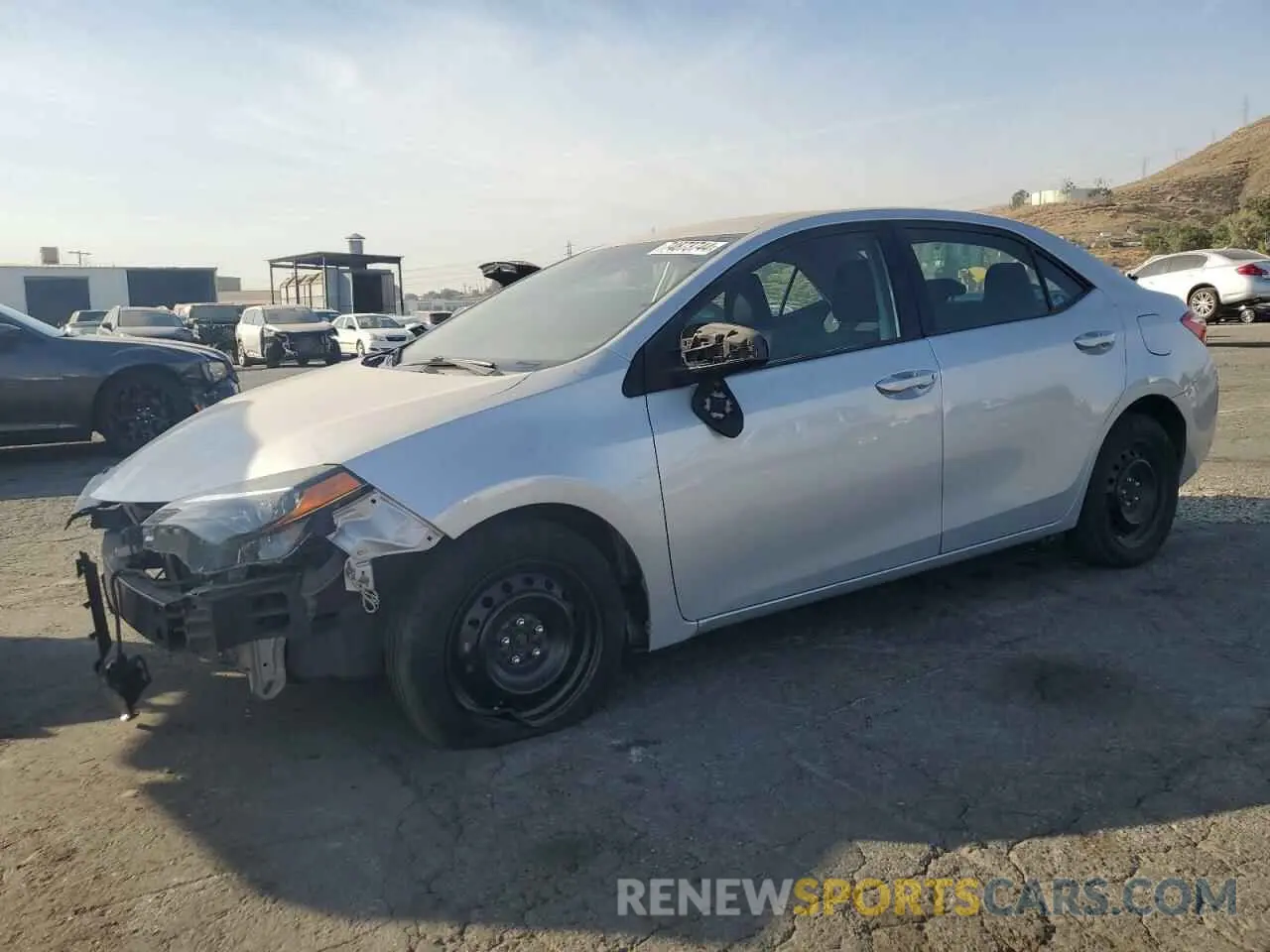 1 Photograph of a damaged car 2T1BURHEXKC233717 TOYOTA COROLLA 2019