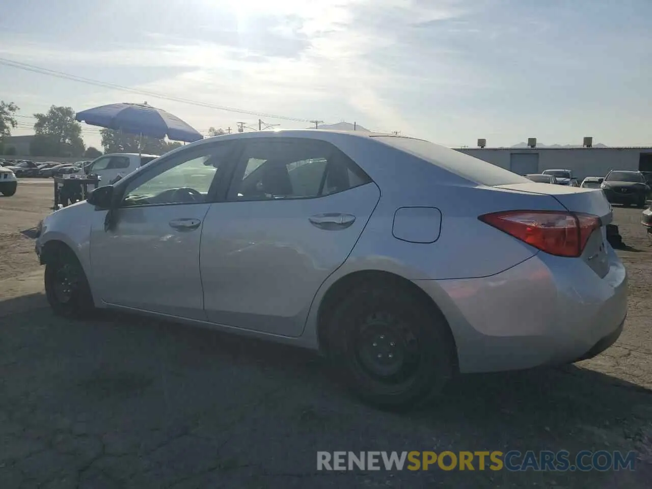 2 Photograph of a damaged car 2T1BURHEXKC233717 TOYOTA COROLLA 2019