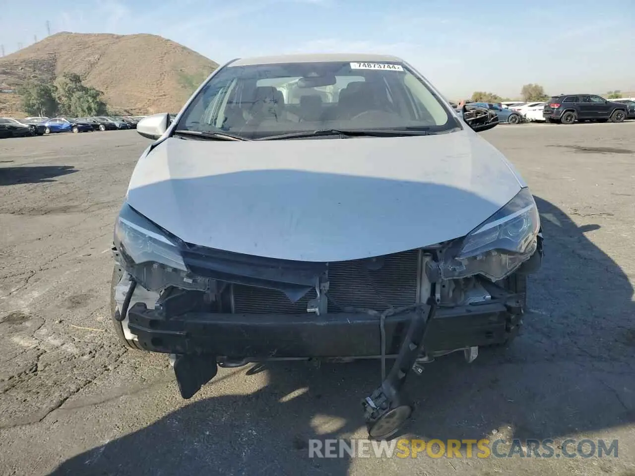 5 Photograph of a damaged car 2T1BURHEXKC233717 TOYOTA COROLLA 2019