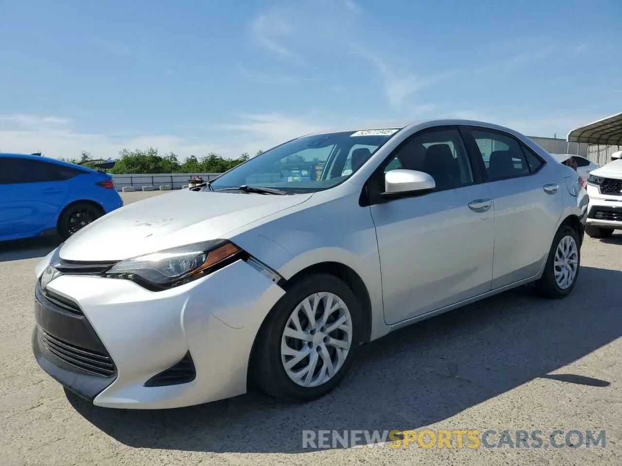 1 Photograph of a damaged car 2T1BURHEXKC234821 TOYOTA COROLLA 2019