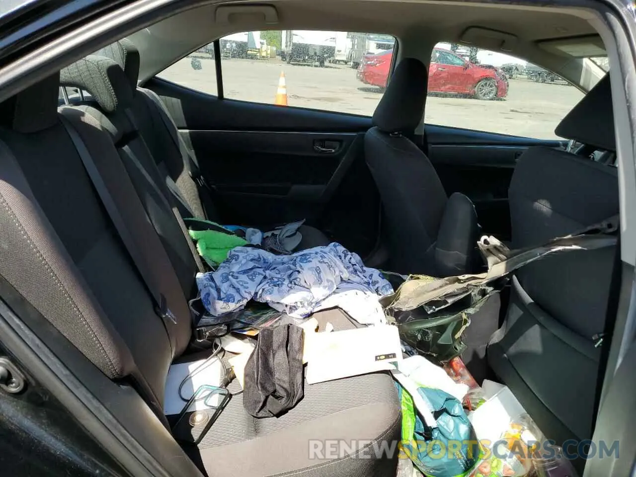10 Photograph of a damaged car 2T1BURHEXKC235581 TOYOTA COROLLA 2019