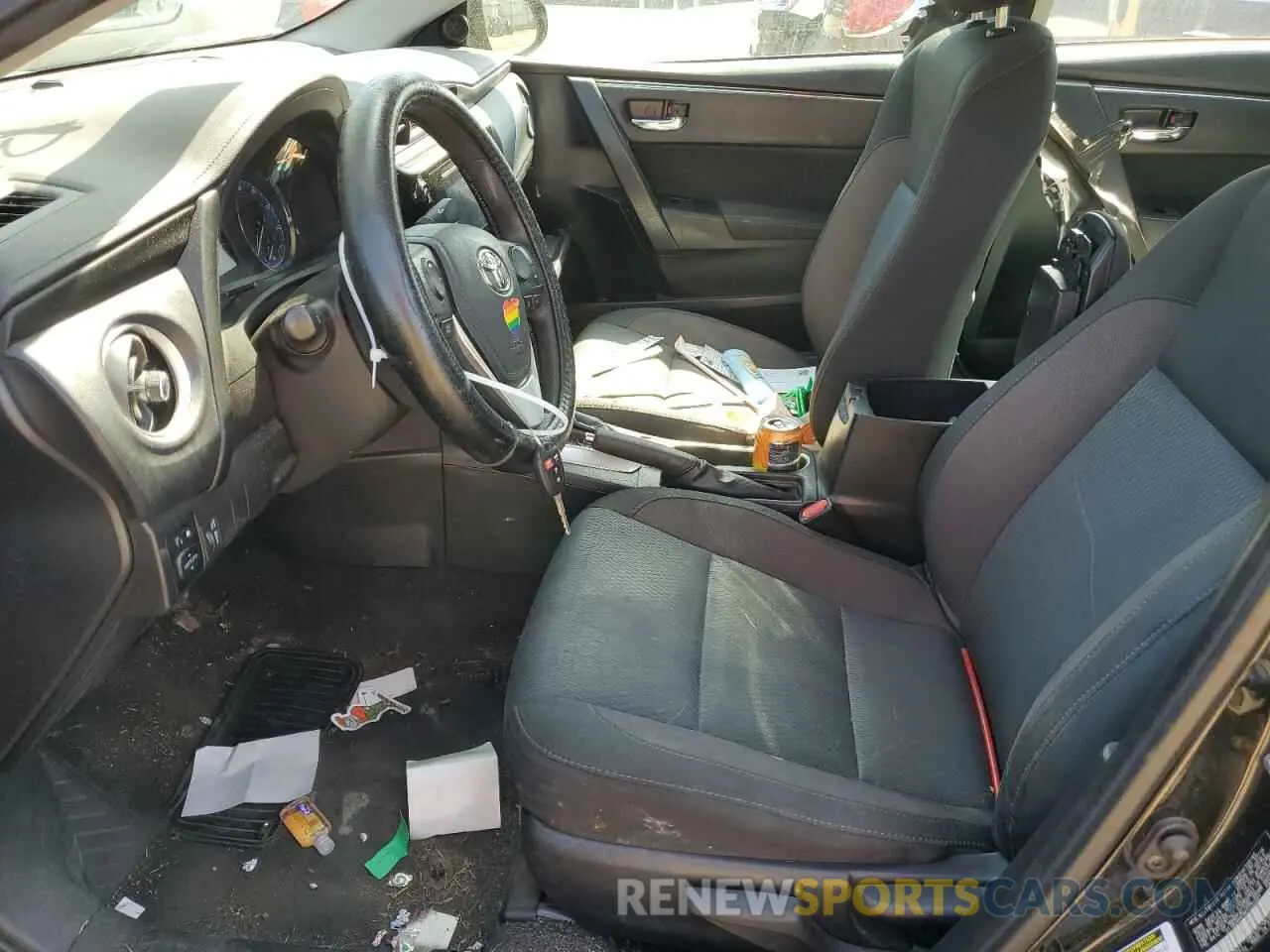 7 Photograph of a damaged car 2T1BURHEXKC235581 TOYOTA COROLLA 2019