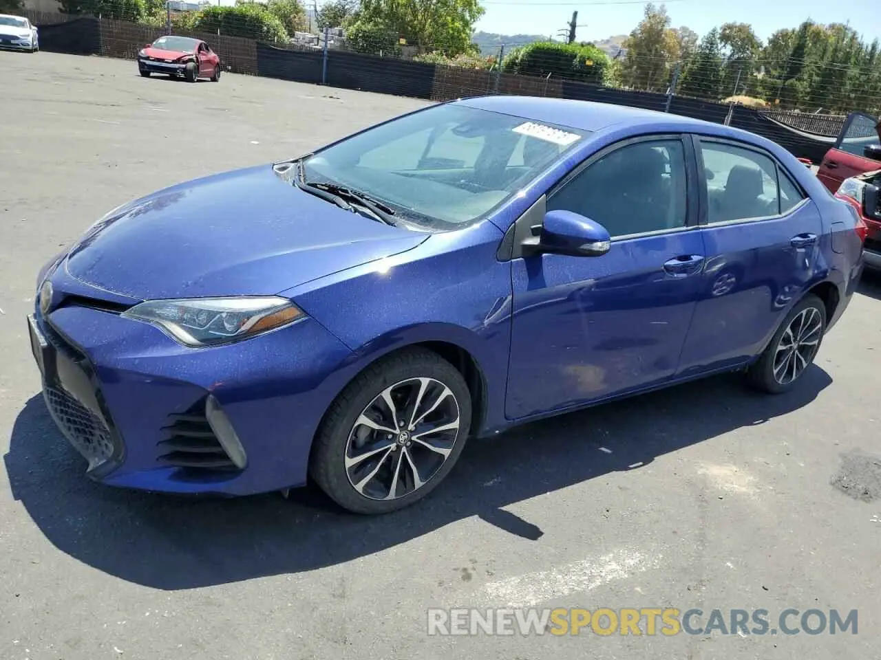 1 Photograph of a damaged car 2T1BURHEXKC237105 TOYOTA COROLLA 2019