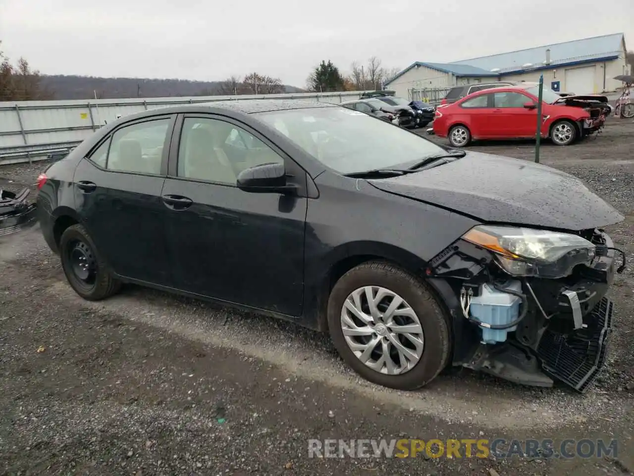 4 Photograph of a damaged car 2T1BURHEXKC239601 TOYOTA COROLLA 2019