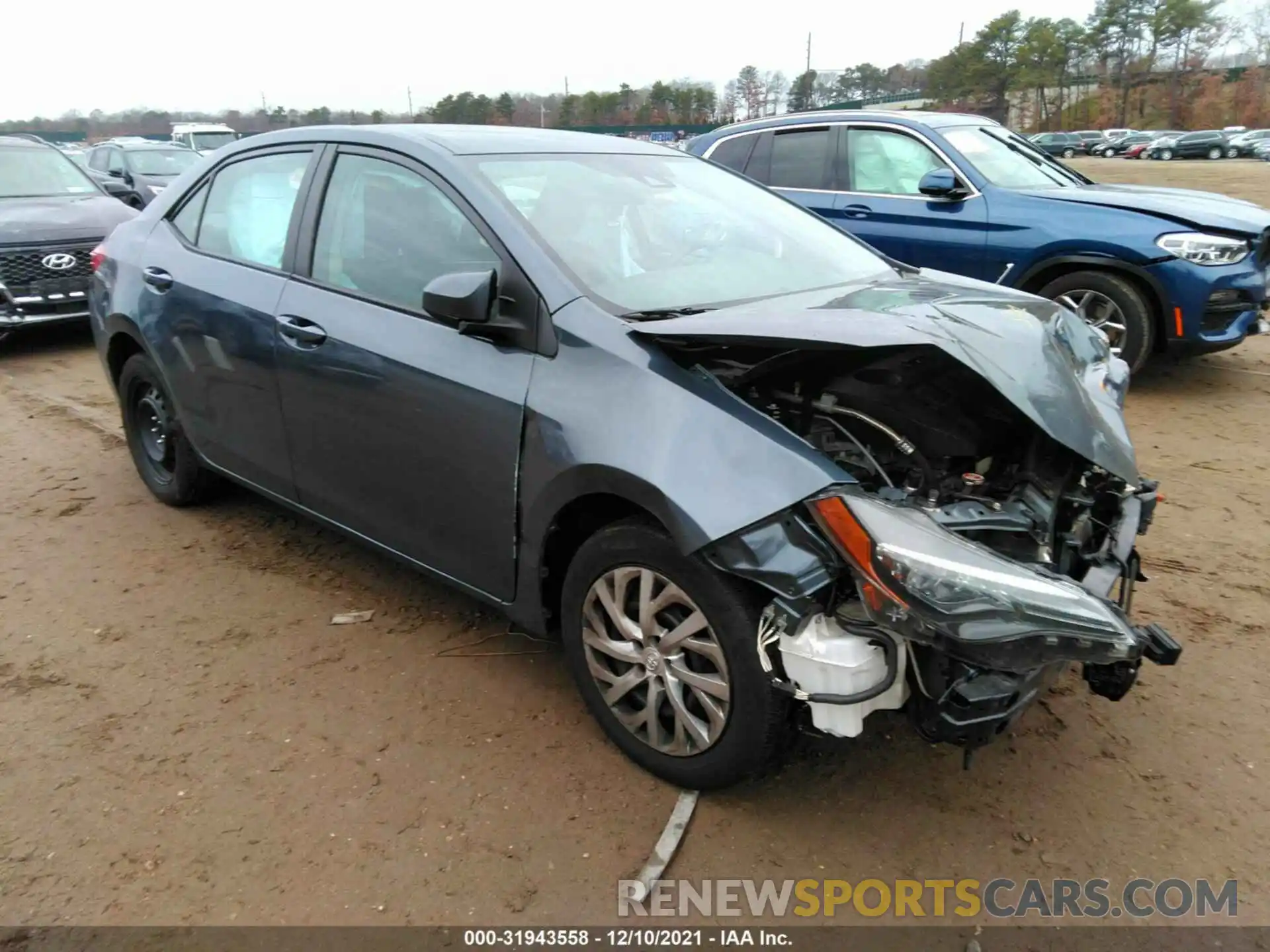 1 Photograph of a damaged car 2T1BURHEXKC240960 TOYOTA COROLLA 2019