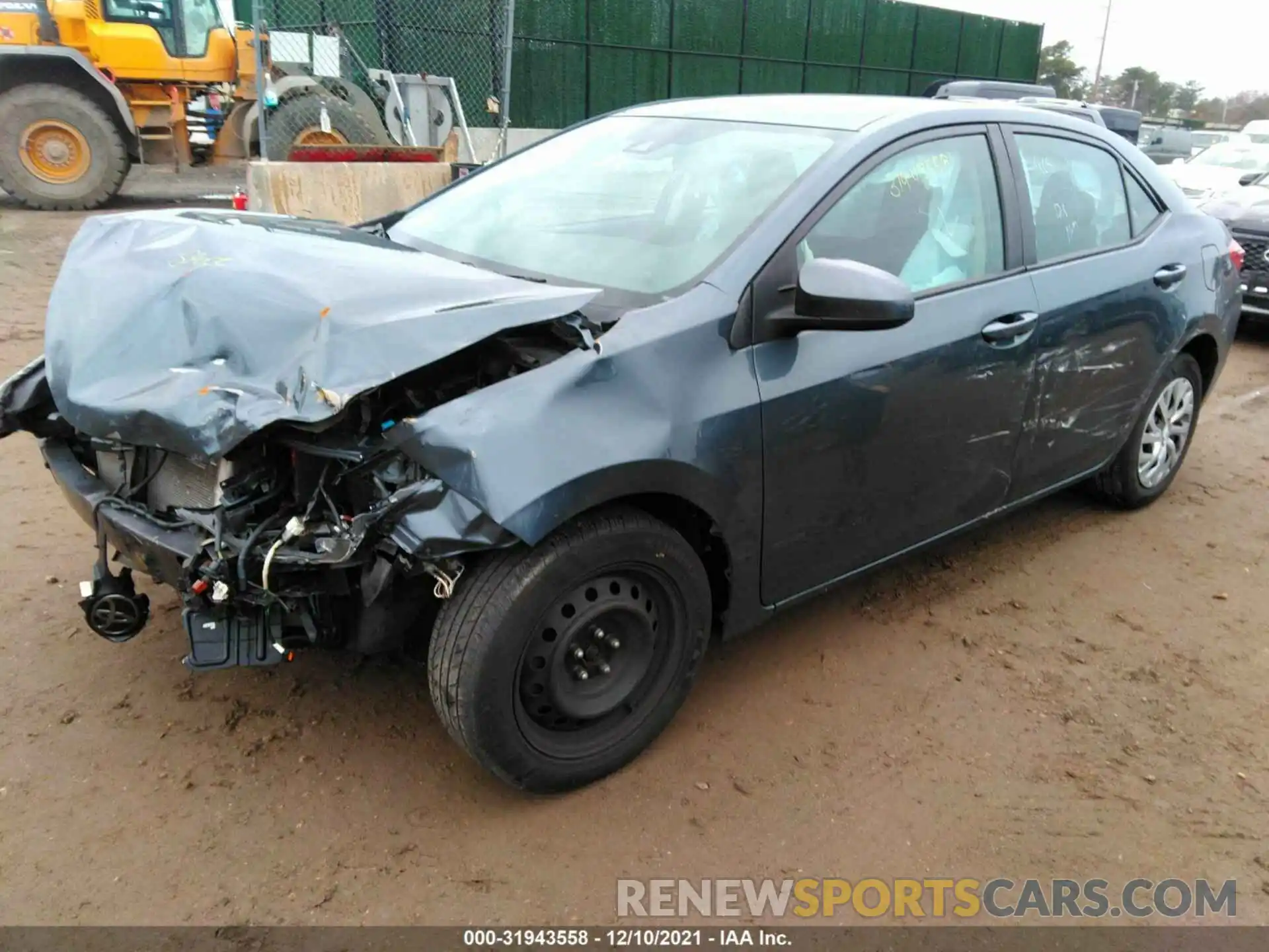 2 Photograph of a damaged car 2T1BURHEXKC240960 TOYOTA COROLLA 2019