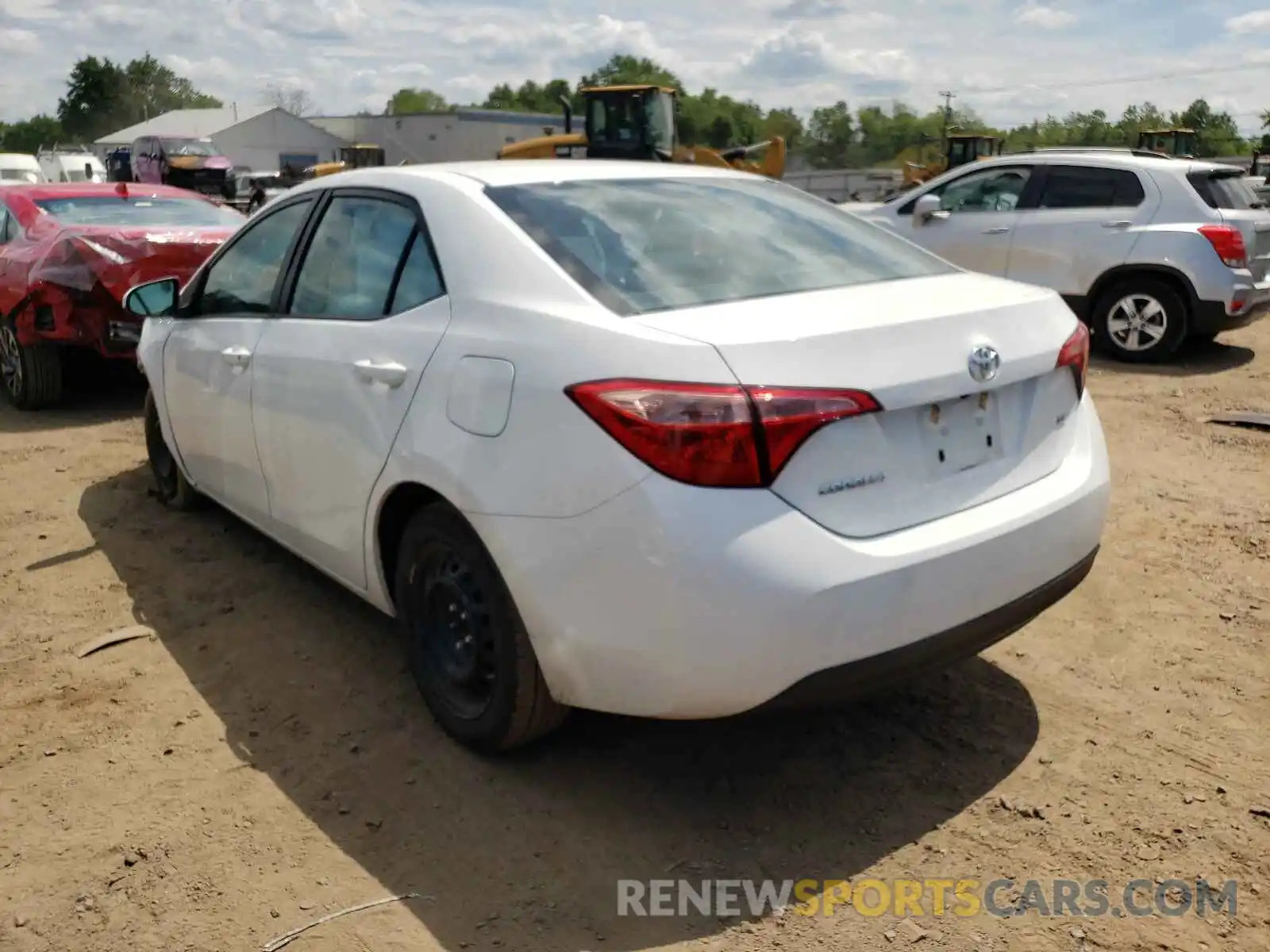 3 Photograph of a damaged car 2T1BURHEXKC241607 TOYOTA COROLLA 2019